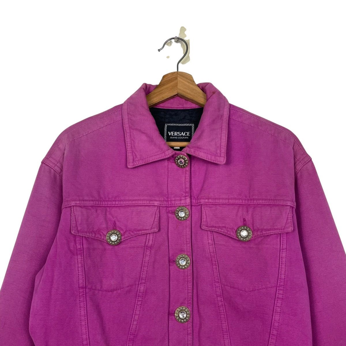 Versace Versace Jeans Couture Denim Jacket Size M / US 6-8 / IT 42-44 - 2 Thumbnail