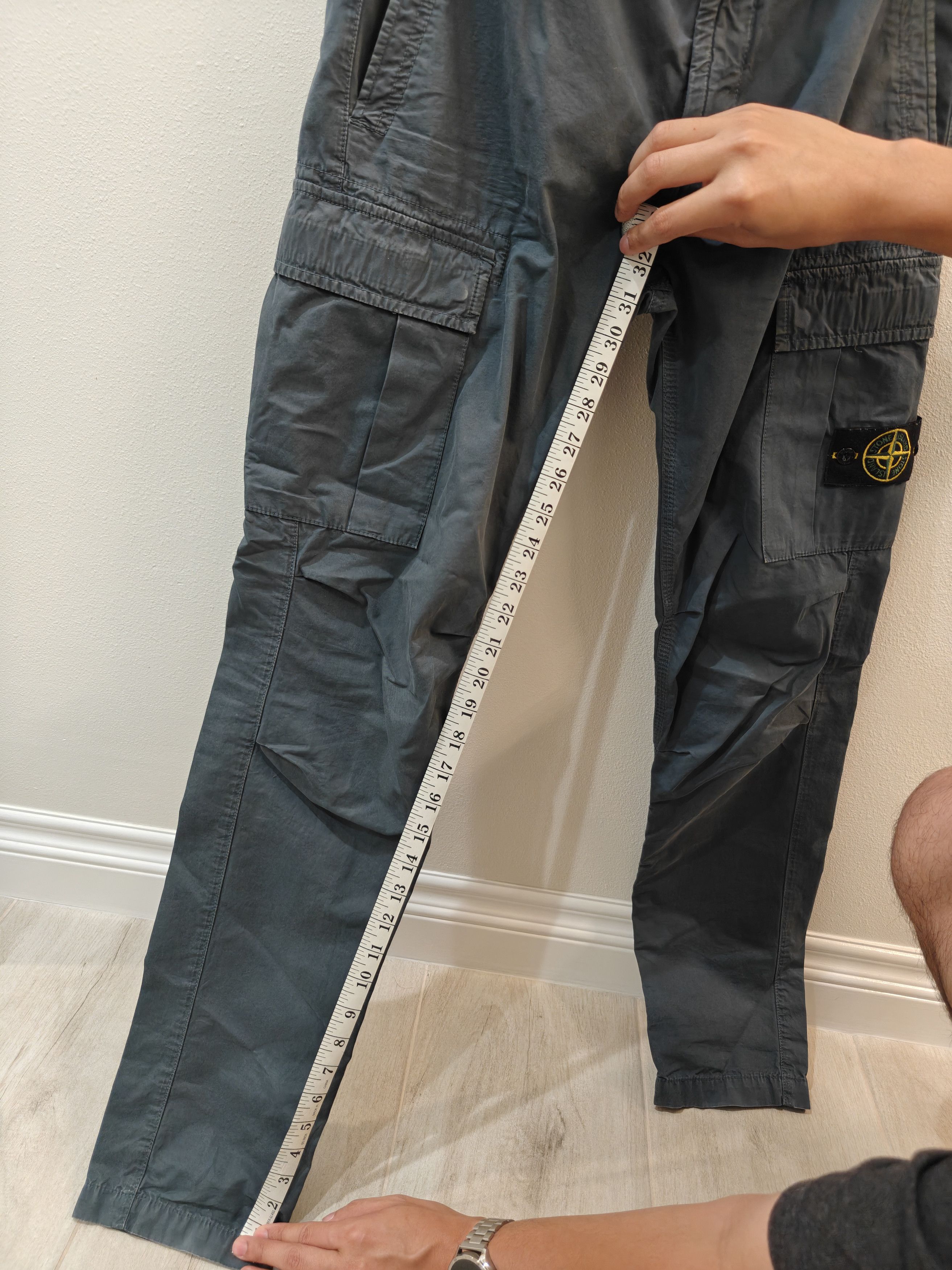 Stone Island Cargo Pants Grey Size US 31 - 8 Thumbnail
