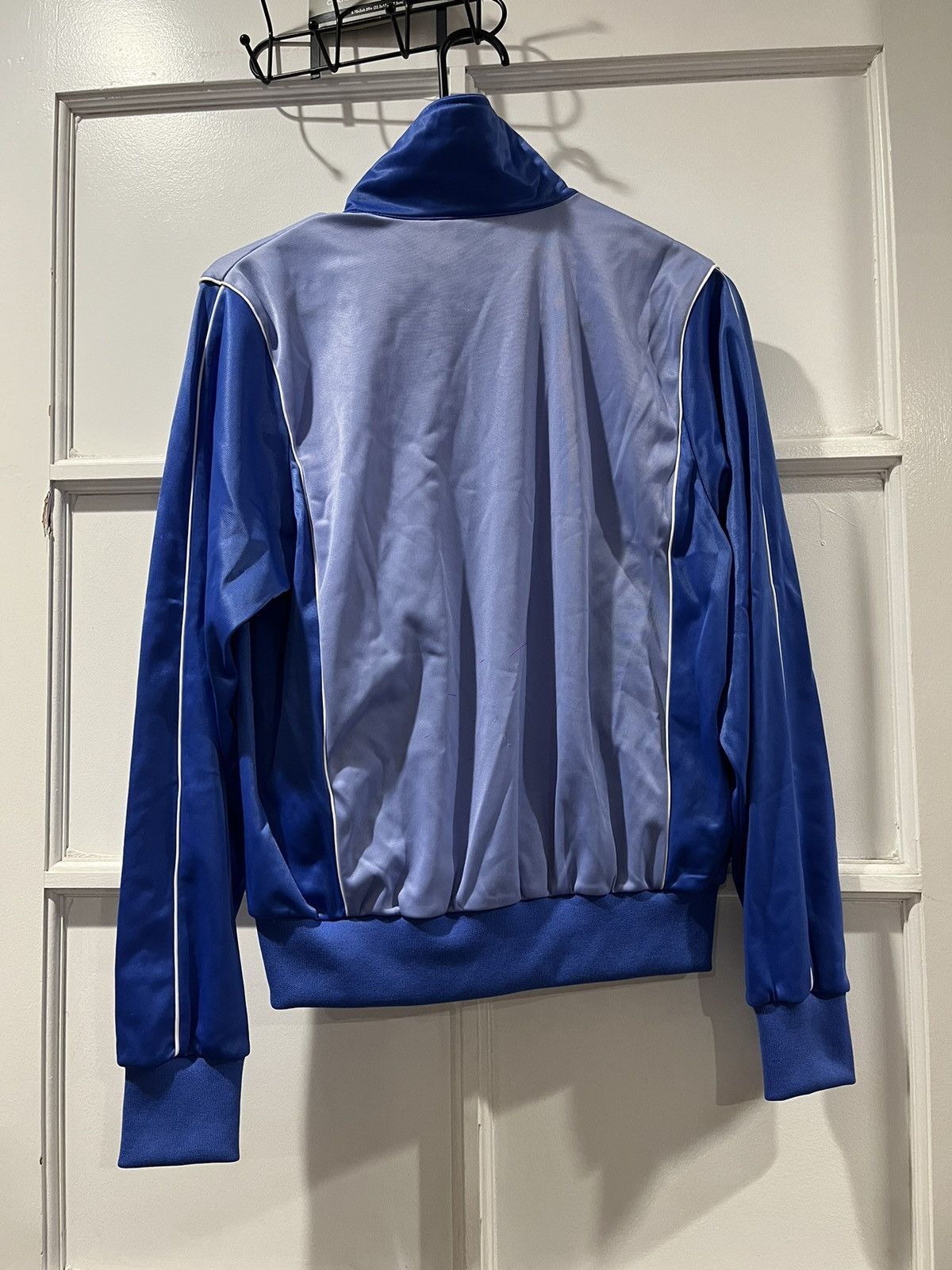 Nike Vintage 80s Nike Womens Blue Zip Jacket Size M / US 6-8 / IT 42-44 - 5 Thumbnail
