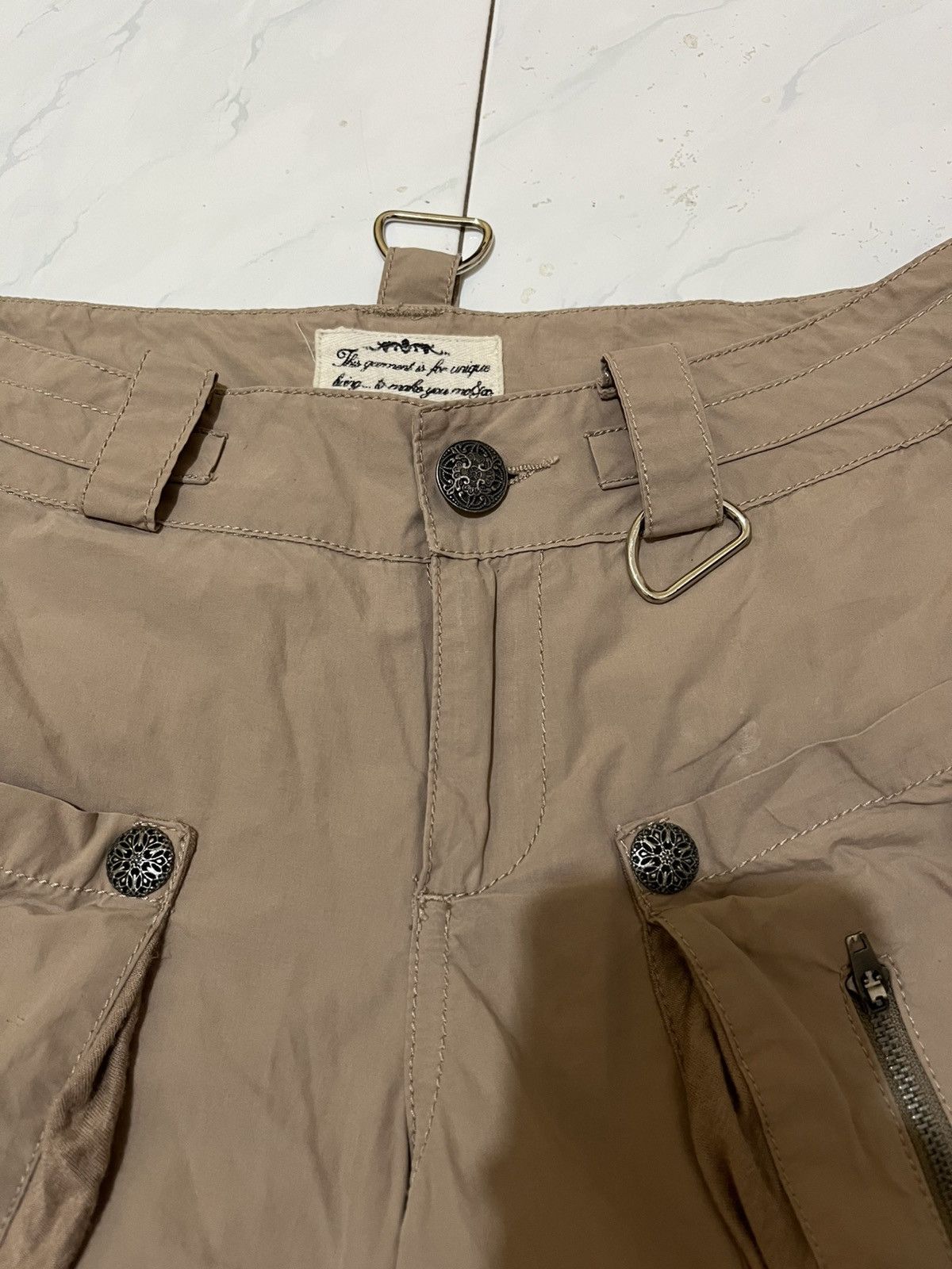 Japanese Brand MO & CO Multipocket Cargo Tactical Pants Size US 27 - 10 Thumbnail