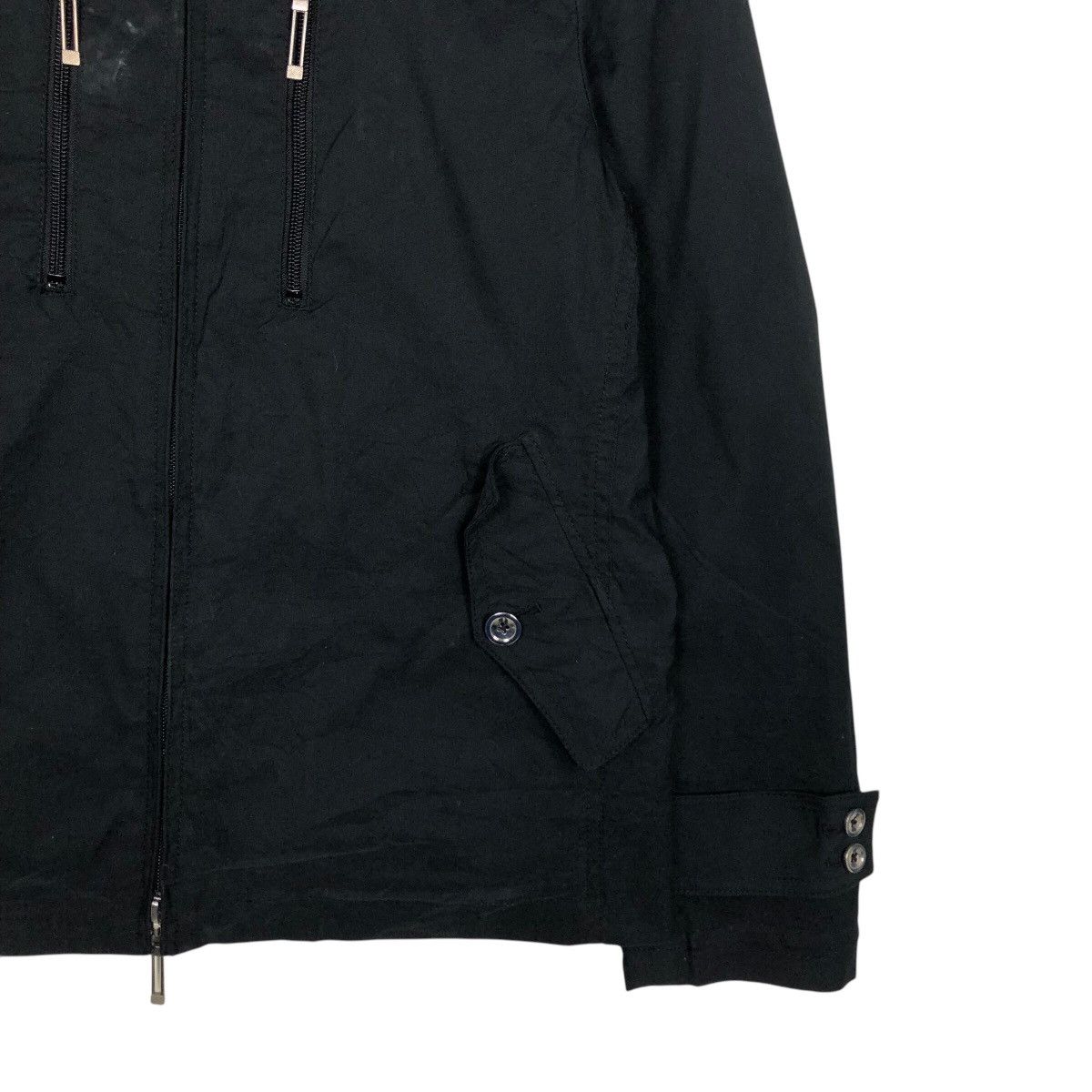 Japanese Brand 📌Rich Black Chore Biker Jacket Junmen Blackine Ginza Japan Size US L / EU 52-54 / 3 - 6 Thumbnail