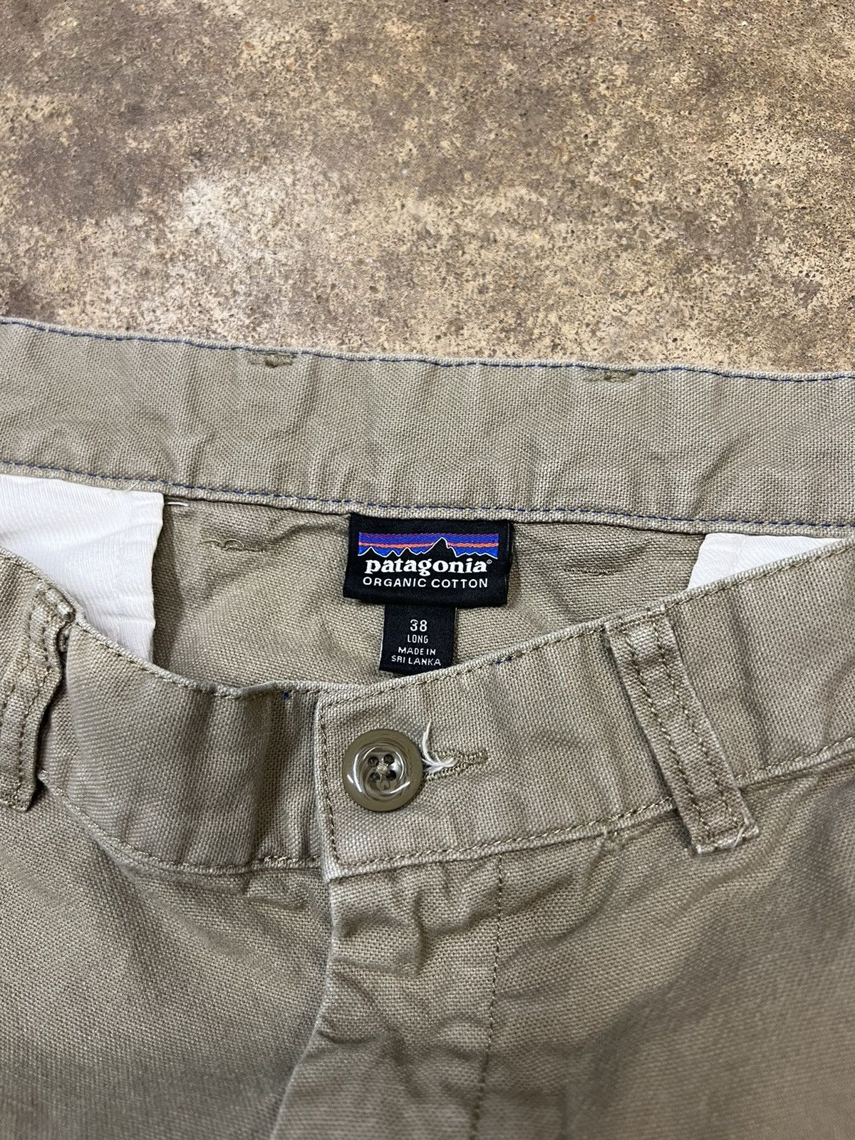 Patagonia × Vintage Y2K Patagonia Tan Hiking Gorpcore Chino Pants Size US 38 / EU 54 - 7 Thumbnail