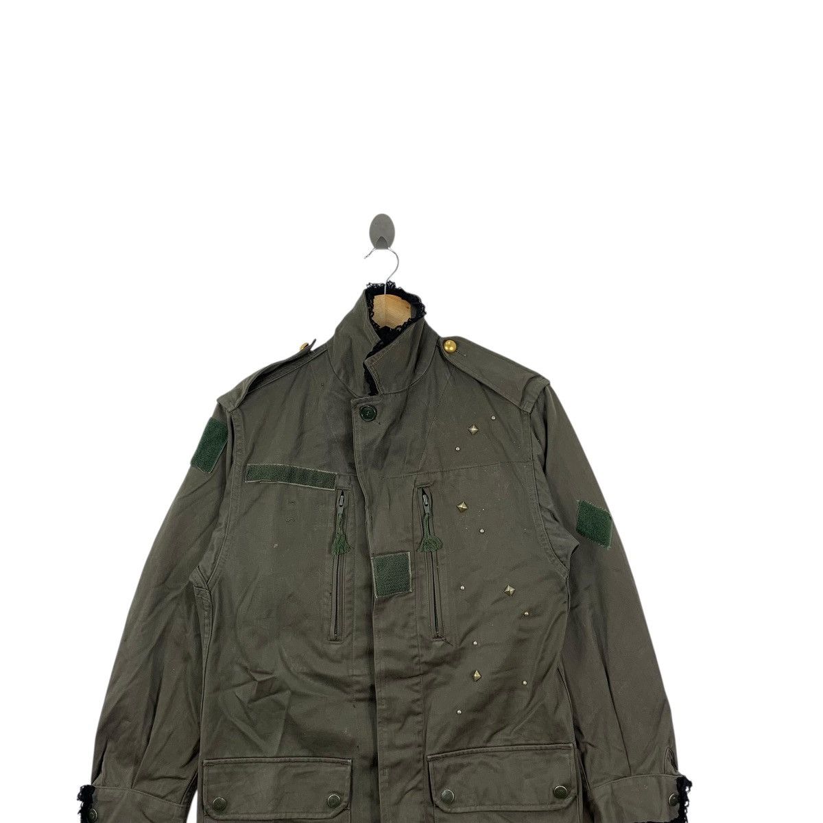 Vintage Vintage 1985 UGECOMA PARIS FRENCH ARMY Field Jacket Size S / US 4 / IT 40 - 2 Thumbnail