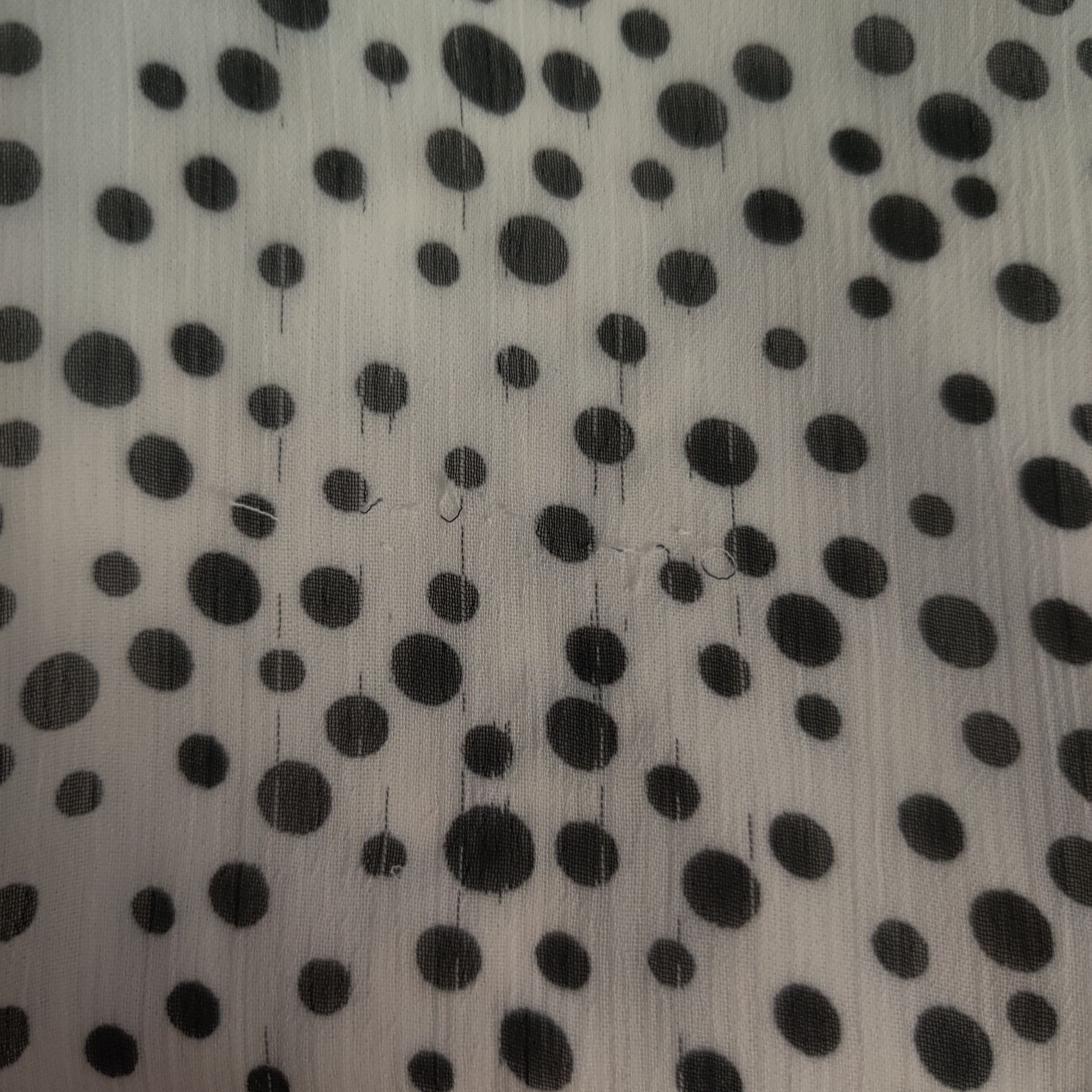Other Sara Michelle Womens Blouse Polka Dot Flutter Sleeve Tie Nec Size S / US 4 / IT 40 - 8 Thumbnail
