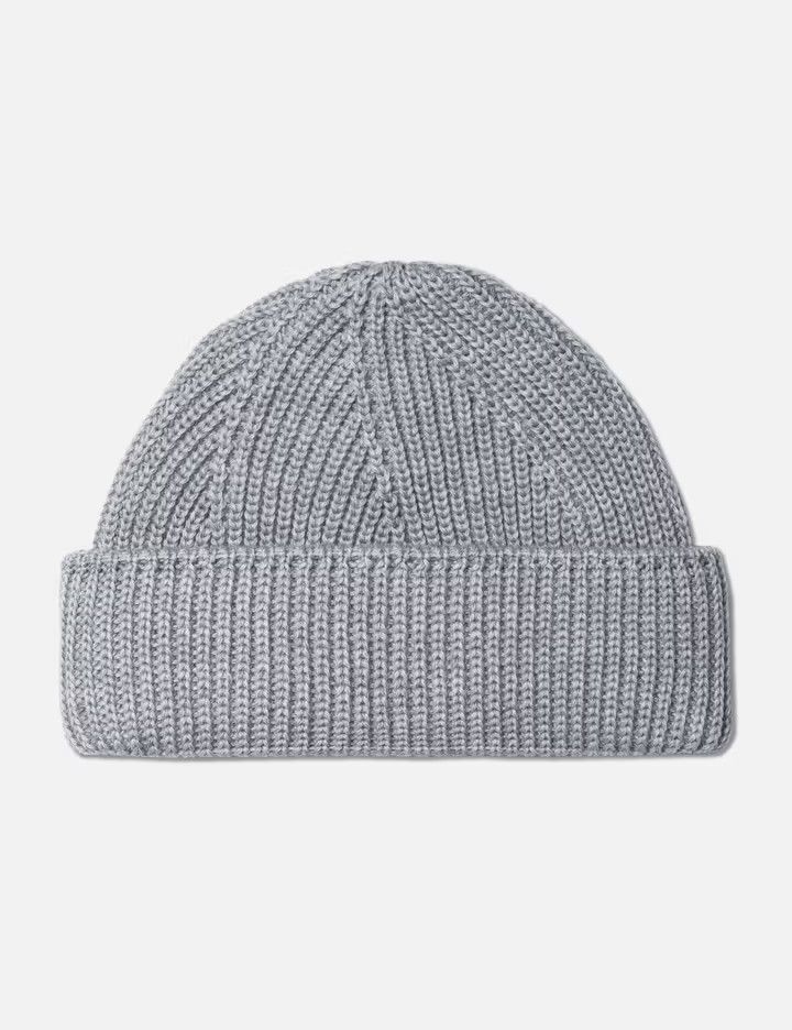 Heliot Emil o1mle1124 Size: OS / Logo Beanie in Grey Size ONE SIZE - 2 Thumbnail