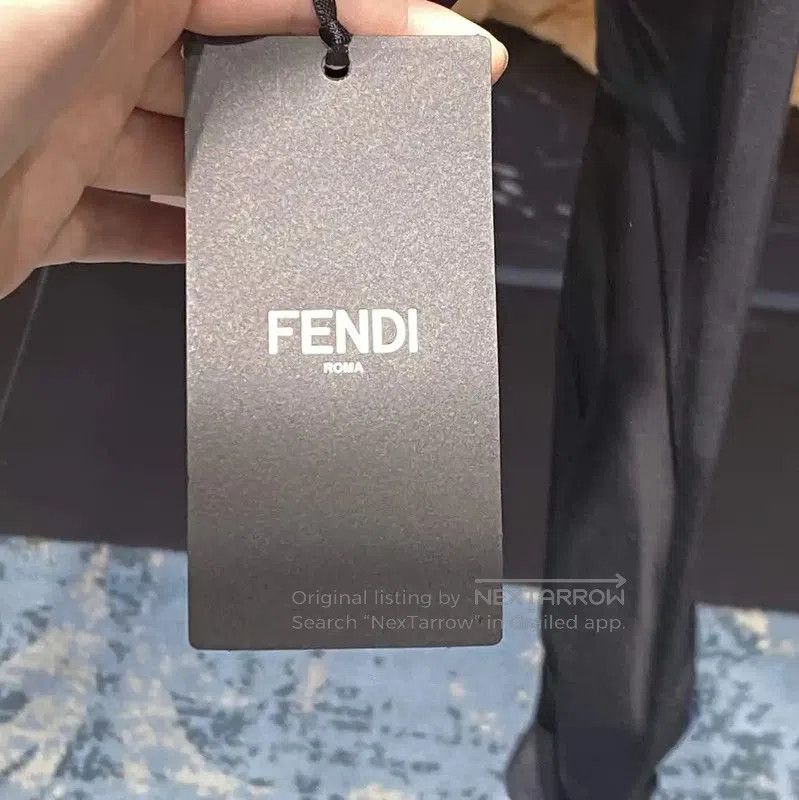 Fendi Fendi Black Crop Jacket for Women . Size M / US 6-8 / IT 42-44 - 5 Thumbnail