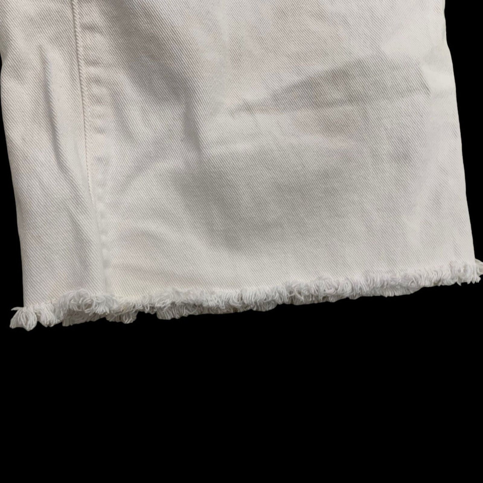Forever 21 Forever 21 Women's Sz 25 Jeans White Hi-Waist Wide Leg crop Size 25" / US 0 / IT 36 - 6 Thumbnail