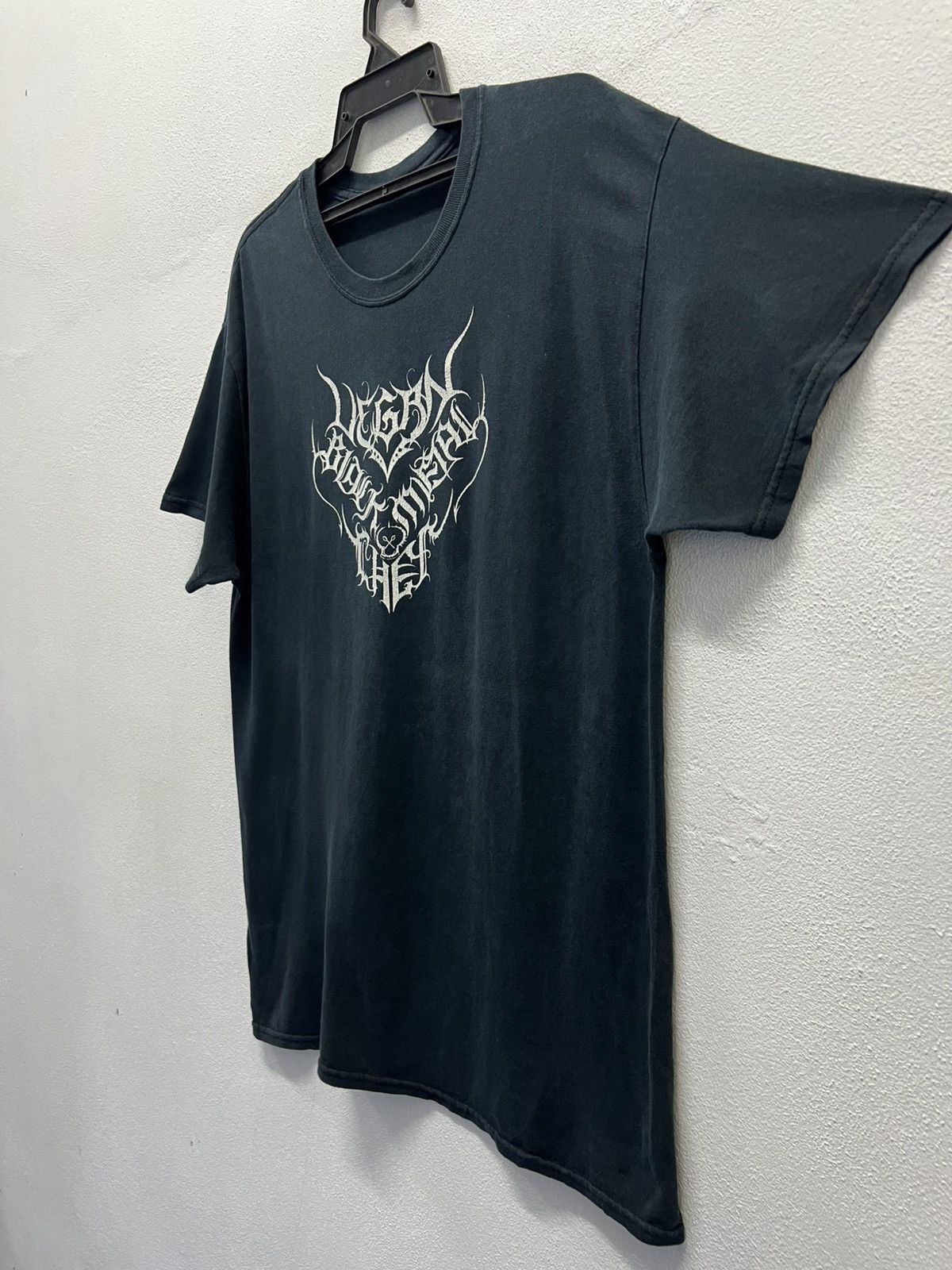 Band Tees × Vintage VINTAGE VEGAN BLACK METAL CHEF SHIRT Size US L / EU 52-54 / 3 - 5 Thumbnail