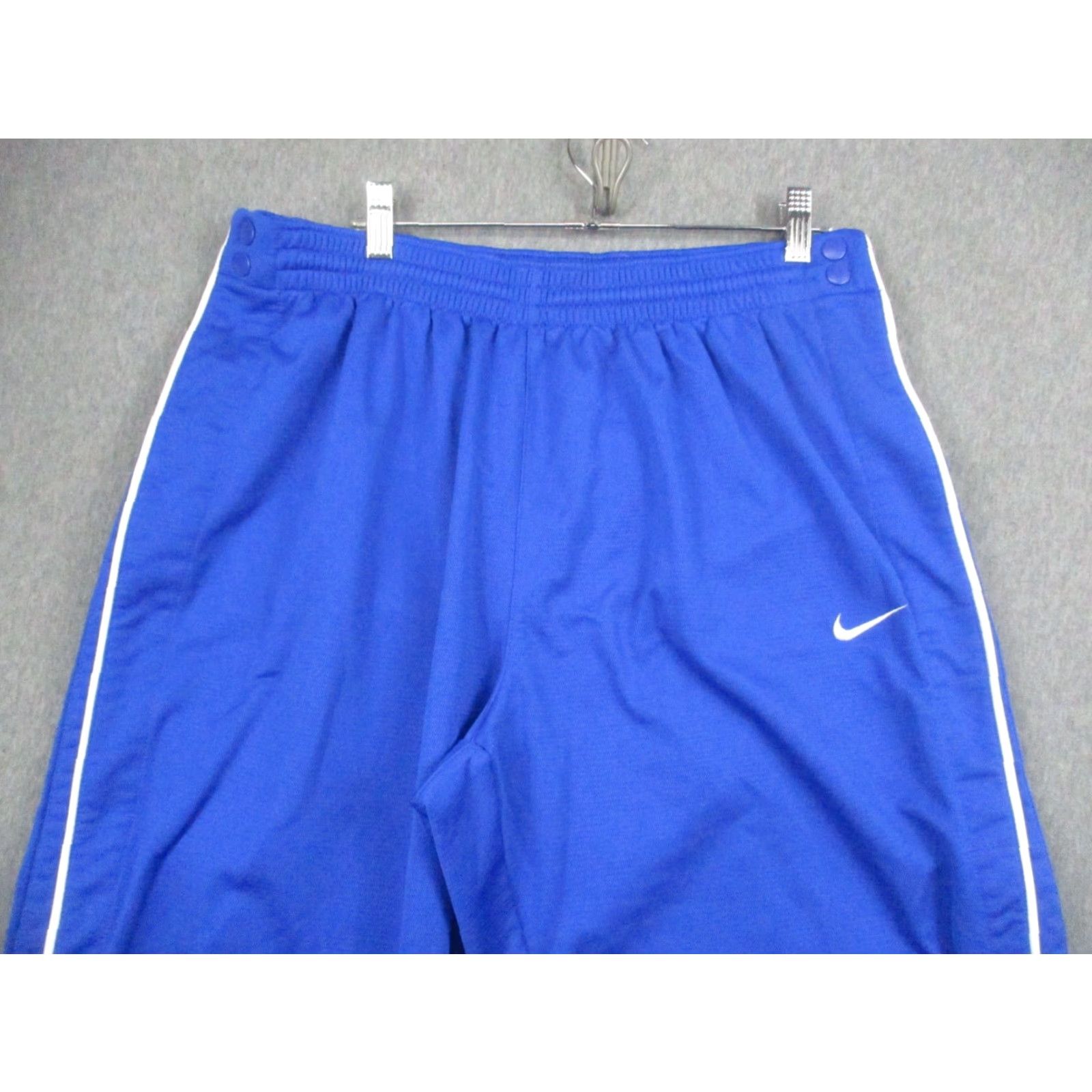 Nike Nike Basketball Pants Men XL Blue Snap Break Away 288858-493 Size US 38 / EU 54 - 3 Thumbnail