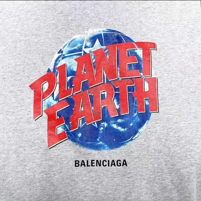 Balenciaga Balenciaga 25 Earth Distressed Mini Logo Zip Hoodie Size US L / EU 52-54 / 3 - 3 Thumbnail