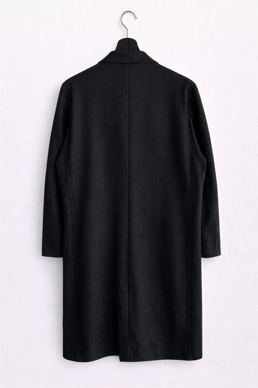 Y's Y’s Yohji Yamamoto Black Double-Breasted Wool Long Coat Size US L / EU 52-54 / 3 - 2 Thumbnail