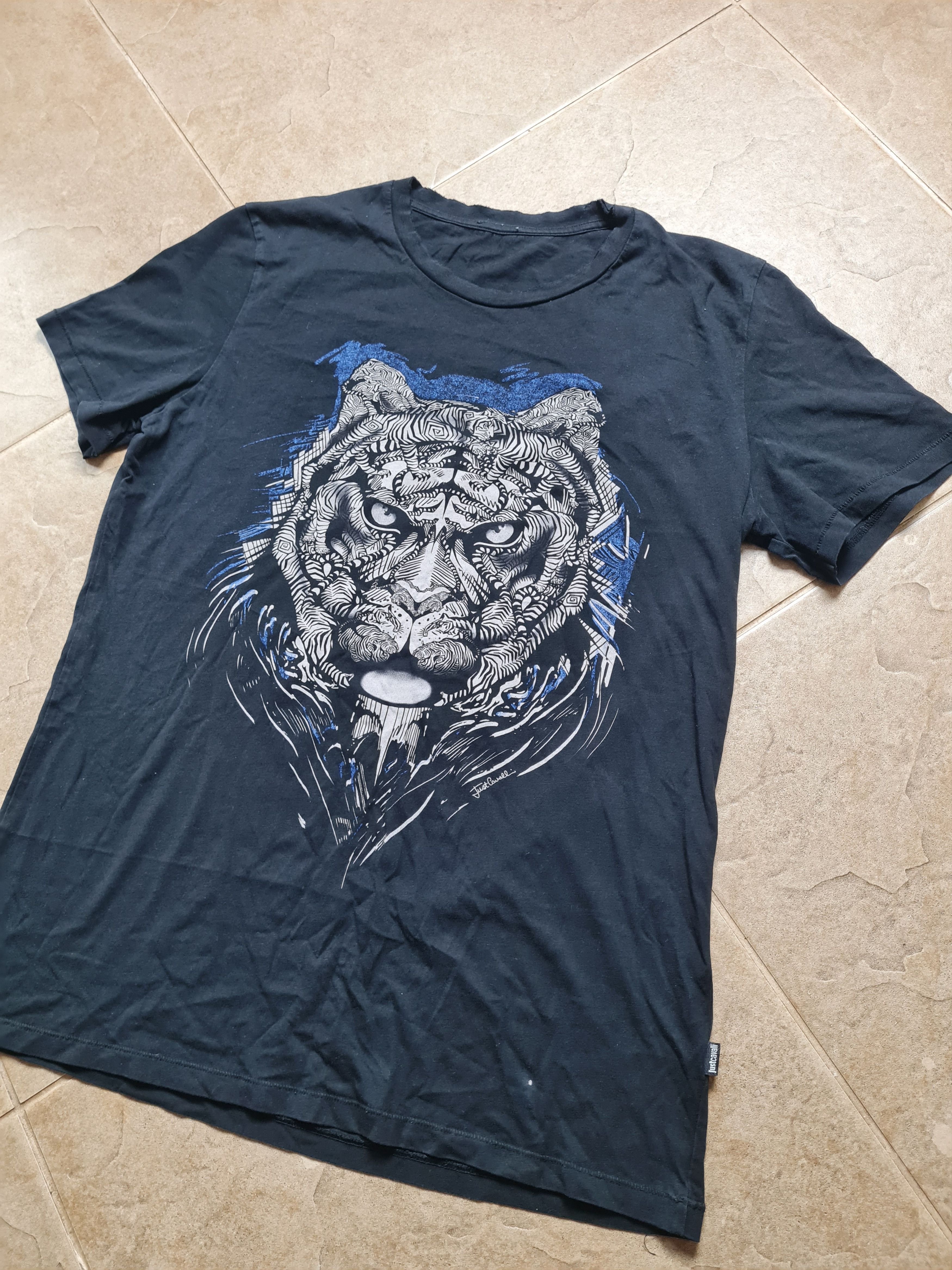 Just Cavalli Just Cavalli Lion Animal Big Logo print tee shirt size M Size US M / EU 48-50 / 2 - 4 Thumbnail