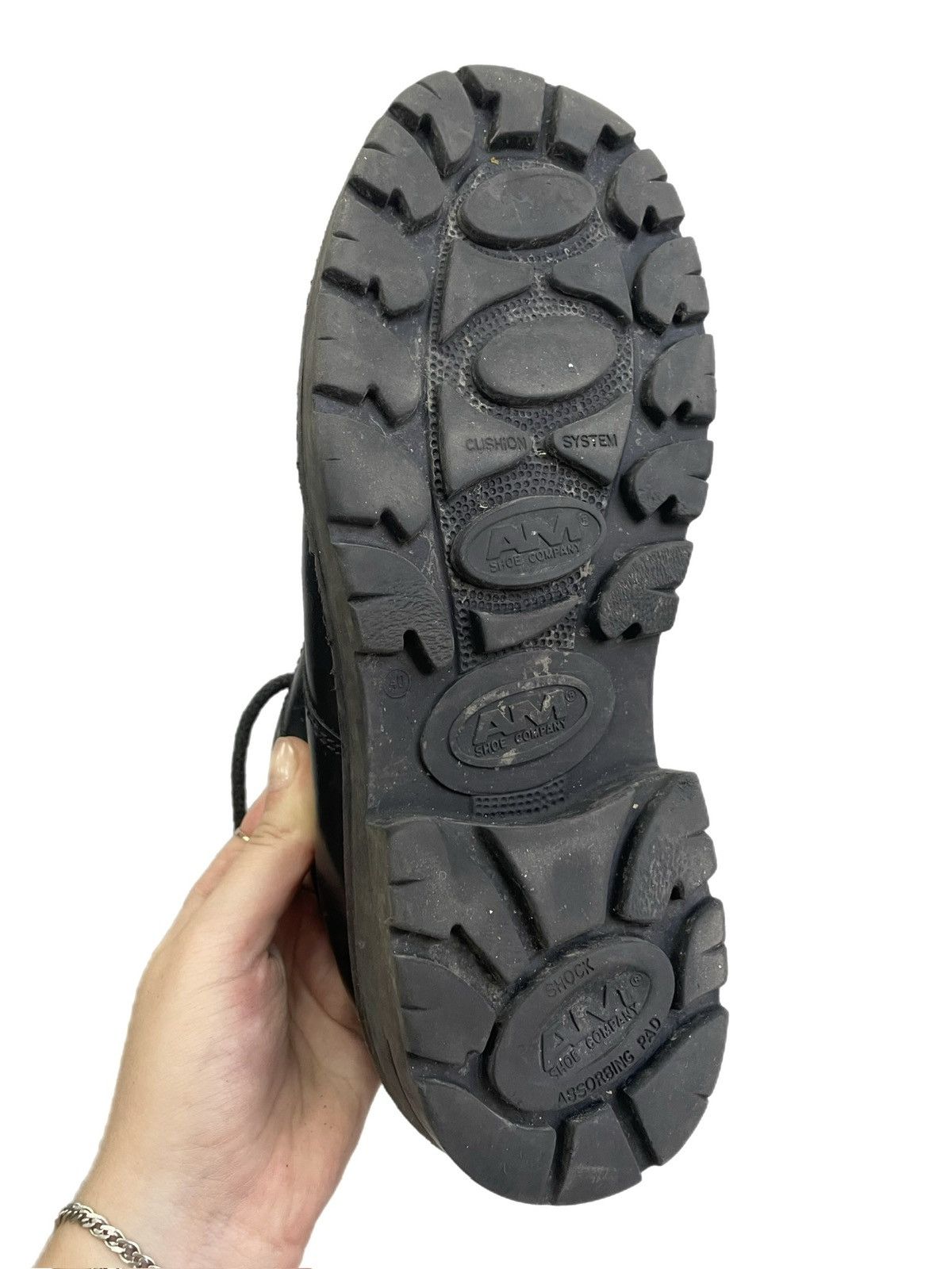 New Rock New Rock style leather shoes platform gothic vintage boots Size US 7.5 / EU 40-41 - 11 Thumbnail