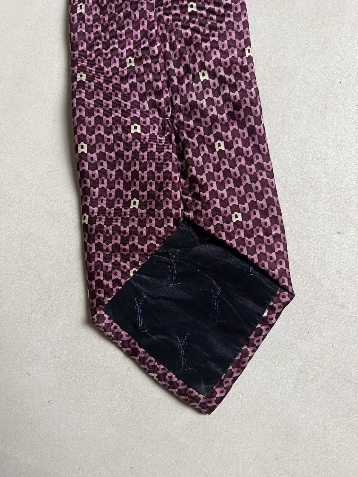 Yves Saint Laurent 🔥HOT🔥Yves Saint Laurent Pour Homme multicolor tie Size ONE SIZE - 5 Thumbnail