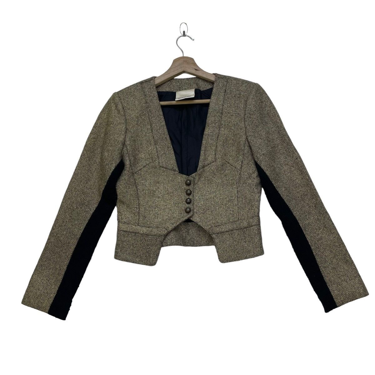 Designer × Japanese Brand × Other Made In Japan Foundation Addict Cropped Jacket Very Awesome Size S / US 4 / IT 40 - 1 Thumbnail