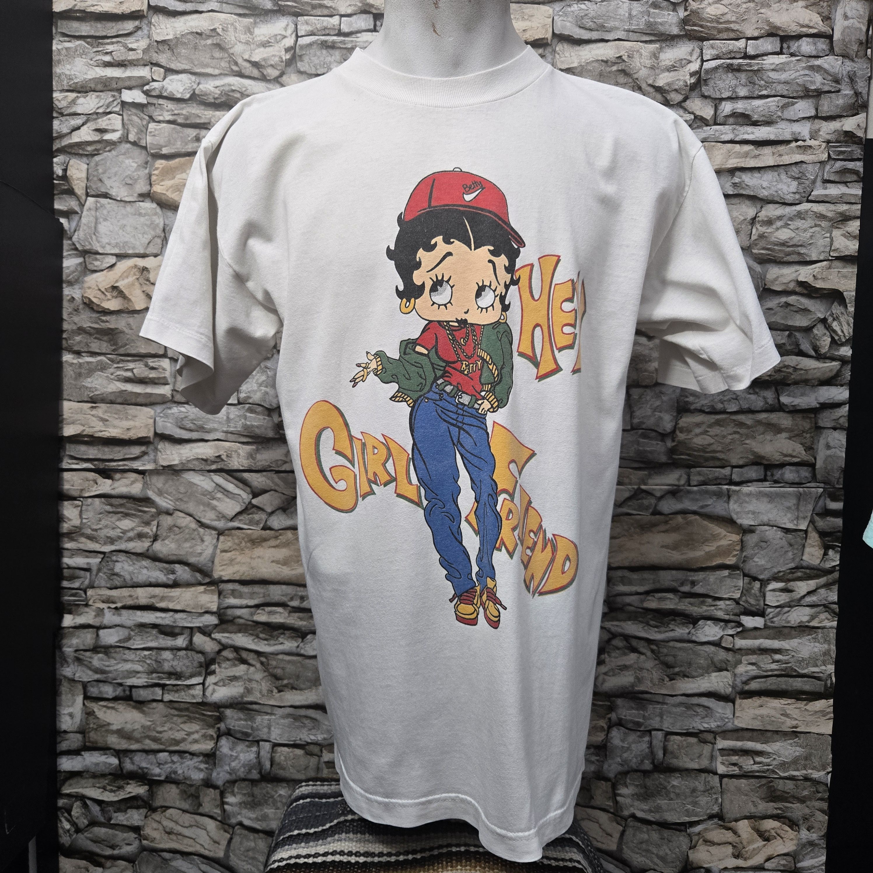 Betty Boop 90s Hey Girlfriend T-Shirt