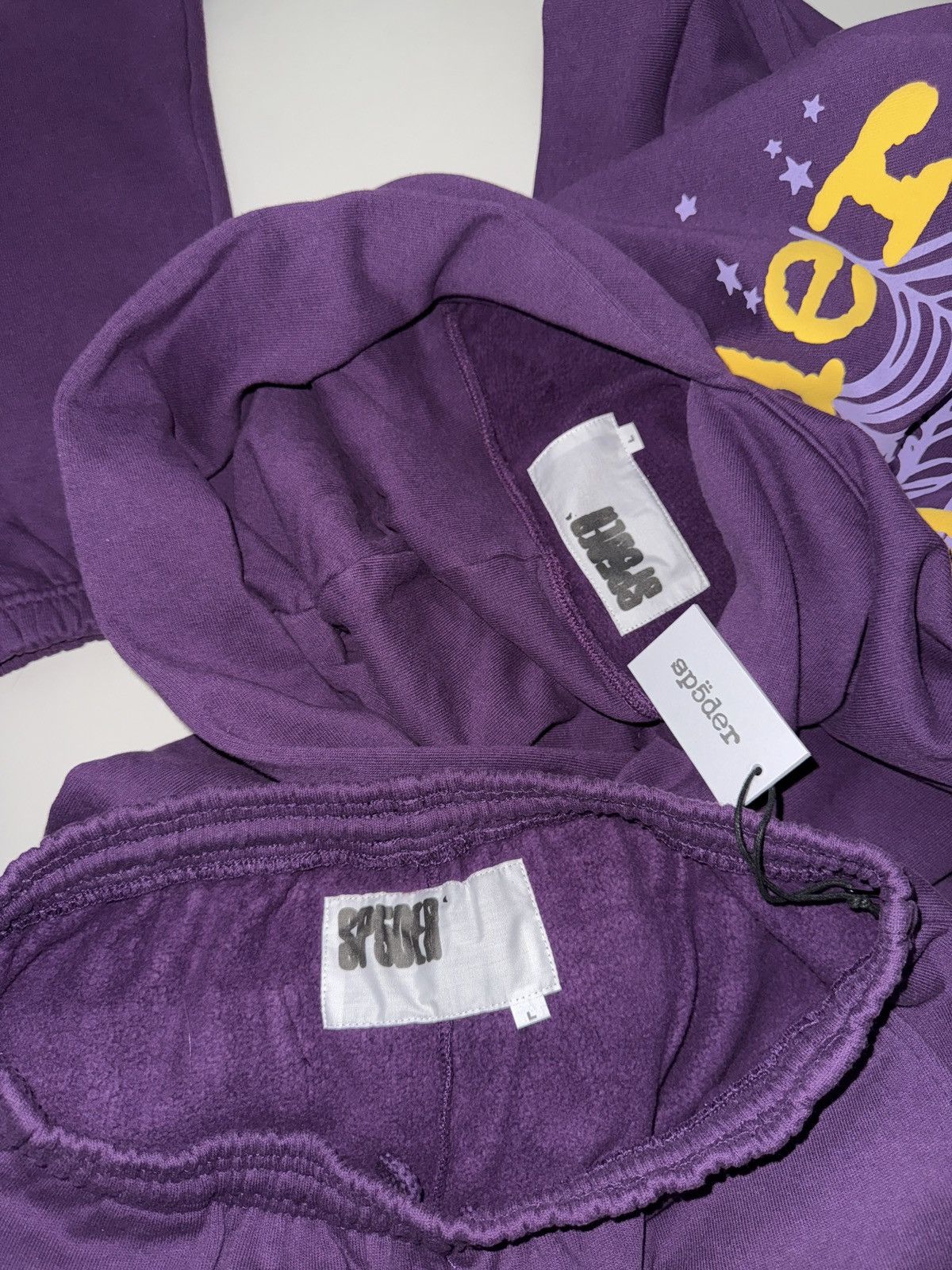 Sp5der Star og web sweatsuit Size US L / EU 52-54 / 3 - 12 Thumbnail