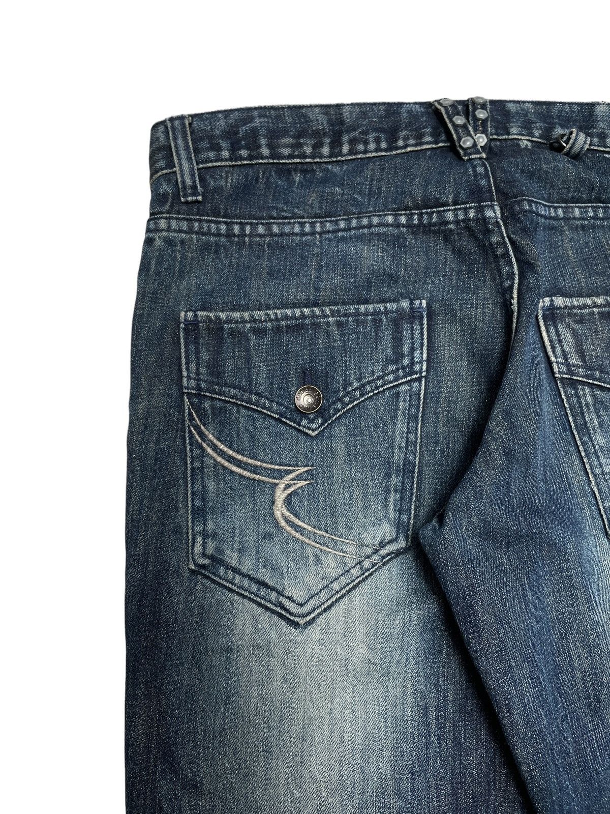 semanticdesign Vintage Brand Semantic Design Bootcut Flared Jeans 2000s Size US 31 - 5 Thumbnail