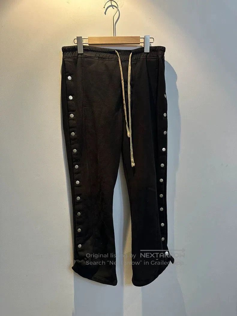 Rick Owens Rick Owens Pusher Snap Button Pants. Size US 30 / EU 46 - 1 Thumbnail