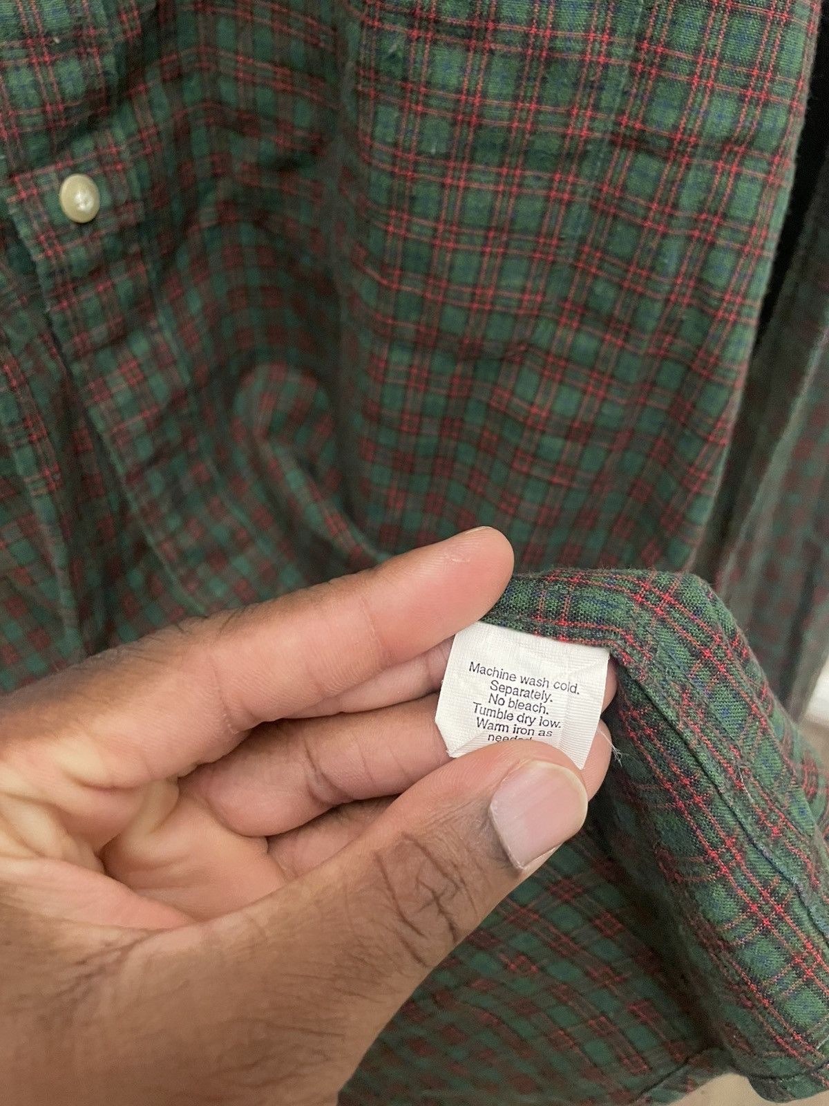 Polo Ralph Lauren Vintage J Crew Red Plaid Button Up Shirt Our Legacy RRL Size US M / EU 48-50 / 2 - 4 Thumbnail