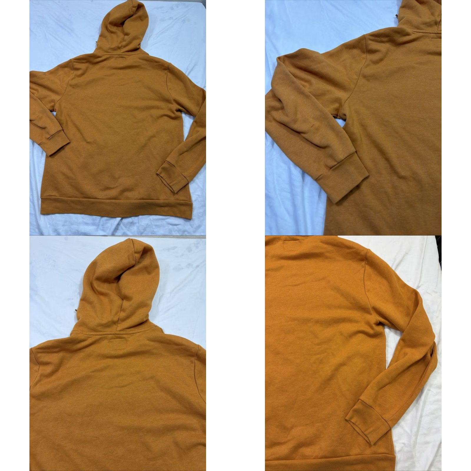 Old Navy VINTAGE Old Navy USA Graphic Hoodie Sweatshirt Mens XL Yellow Mustard Pullover Size US XL / EU 56 / 4 - 9 Thumbnail