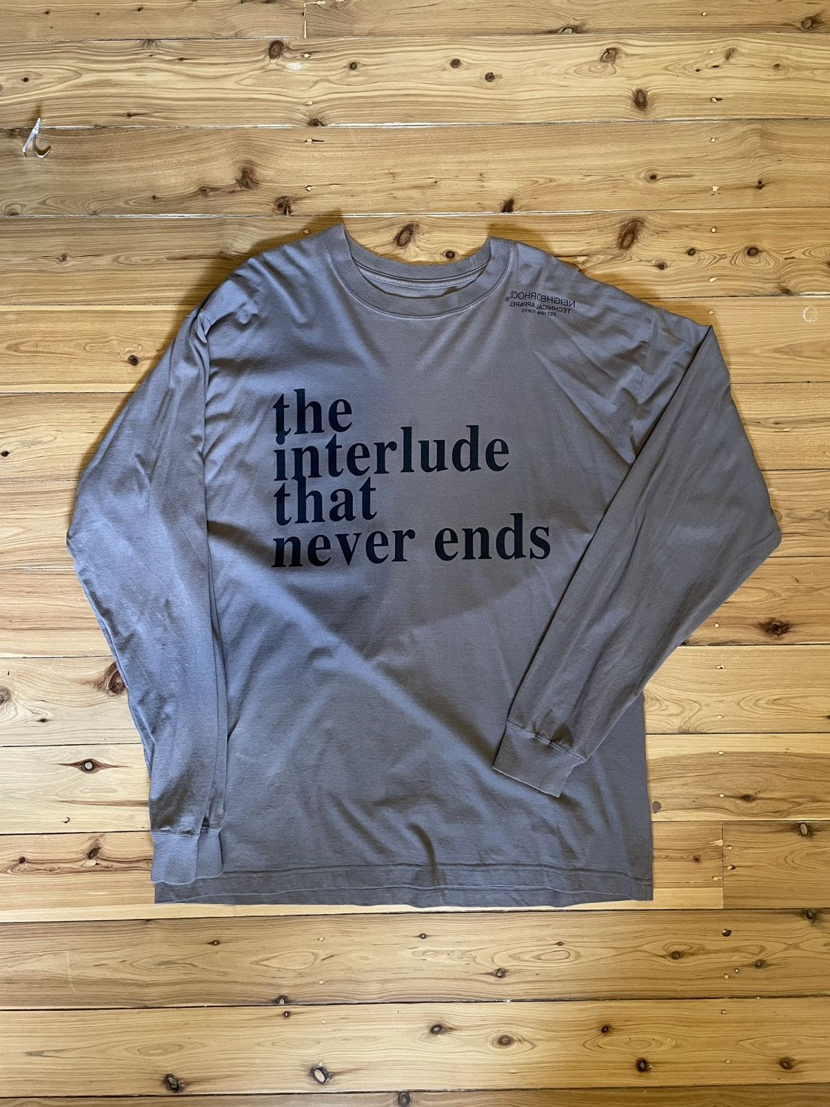 Neighborhood Neighborhood long sleeve tshirt Size US L / EU 52-54 / 3 - 1 Thumbnail