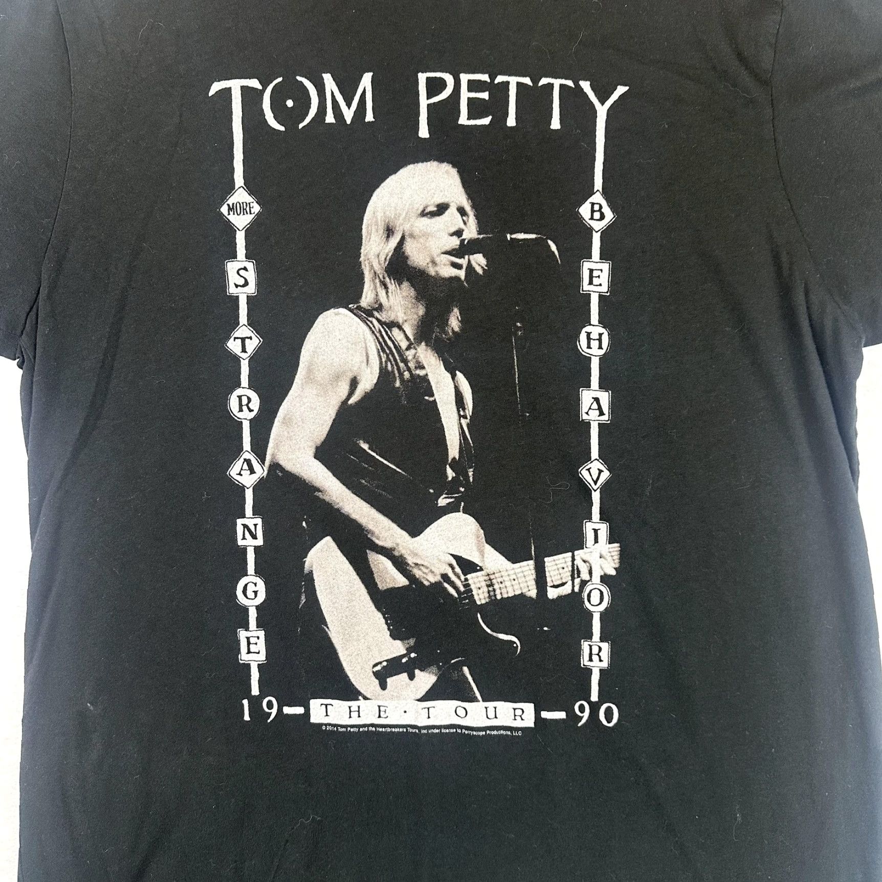 Vintage Tom Petty Shirt Mens XL Black Tour Rock Band 2014 Size US XL / EU 56 / 4 - 4 Thumbnail
