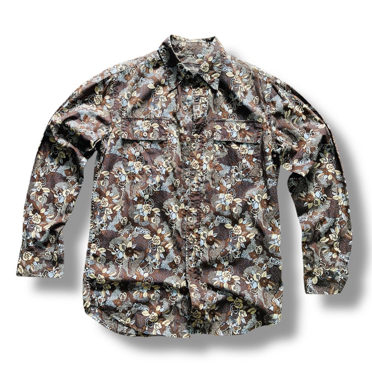 Buzz Rickson's × Vintage Buzz Rickson Shirts Floral Buttons Up Size US L / EU 52-54 / 3 - 1 Thumbnail