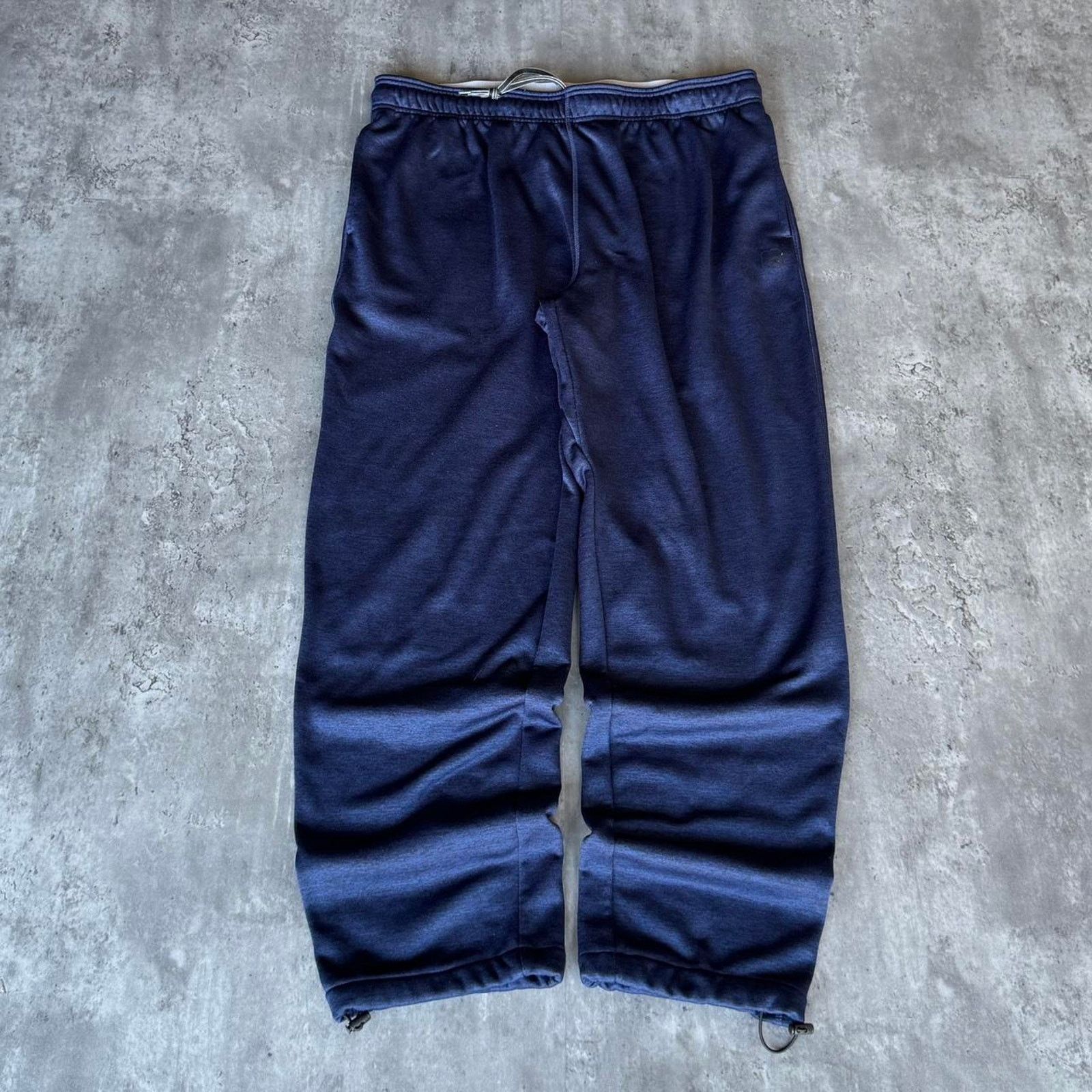Japanese Brand × Vintage AND 1 Navy Blue Athletic Technical Sweatpants Size US 38 / EU 54 - 1 Thumbnail