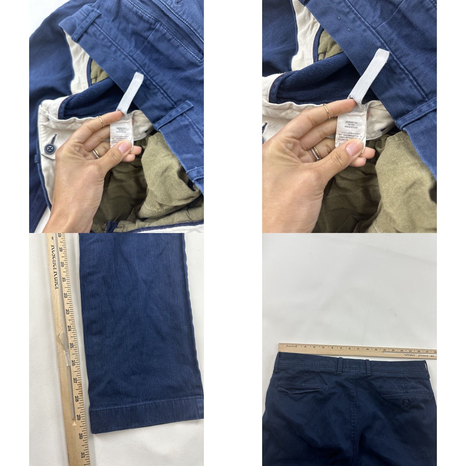 J.Crew J.Crew Pants Men’s 33x32 Blue Chino 770 Preppy Stretch Size US 33 - 8 Thumbnail