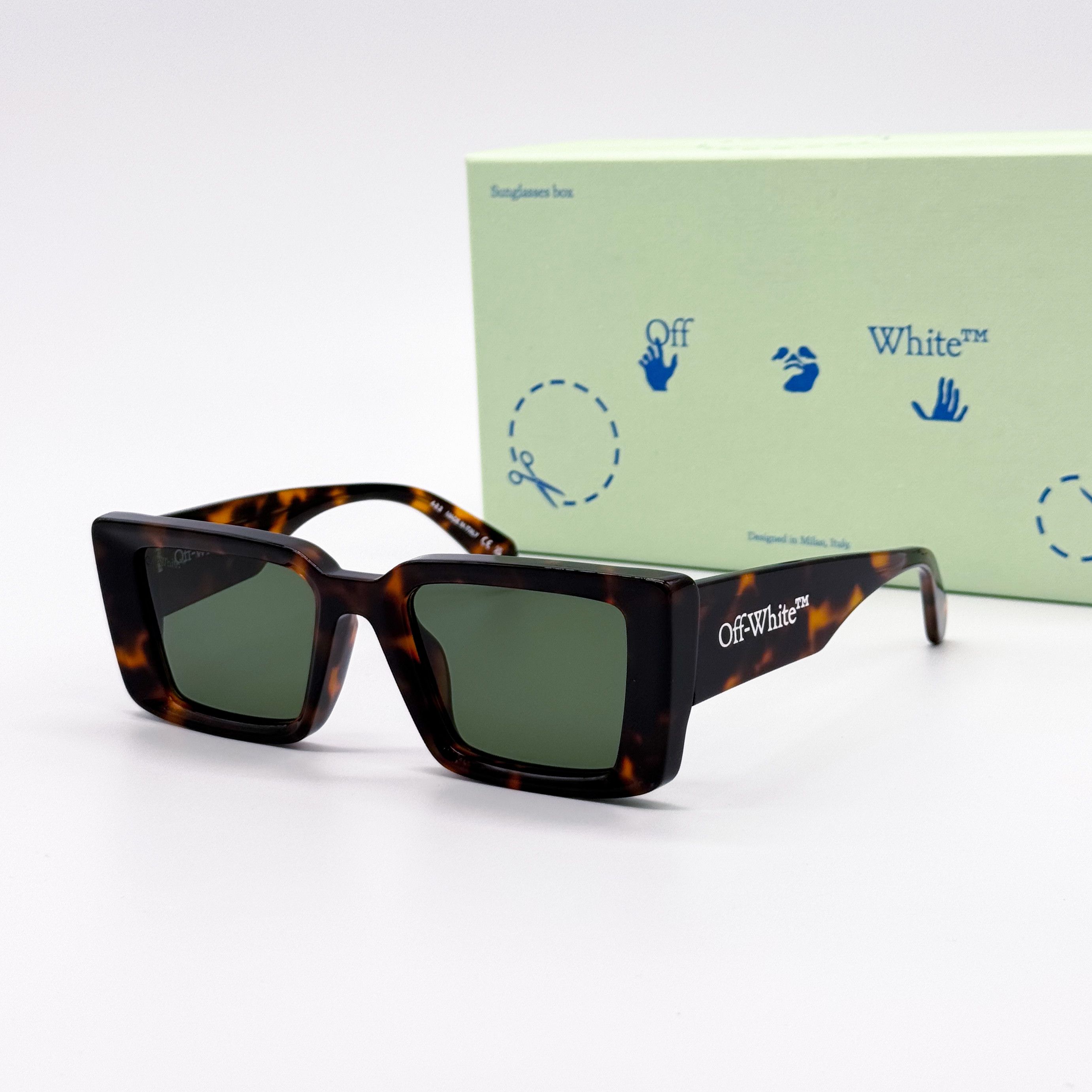 Off-White NEW OFF-WHITE SAVANNAH AF HAVANA BROWN SUNGLASSES OFF-WHITE Size ONE SIZE - 1 Thumbnail