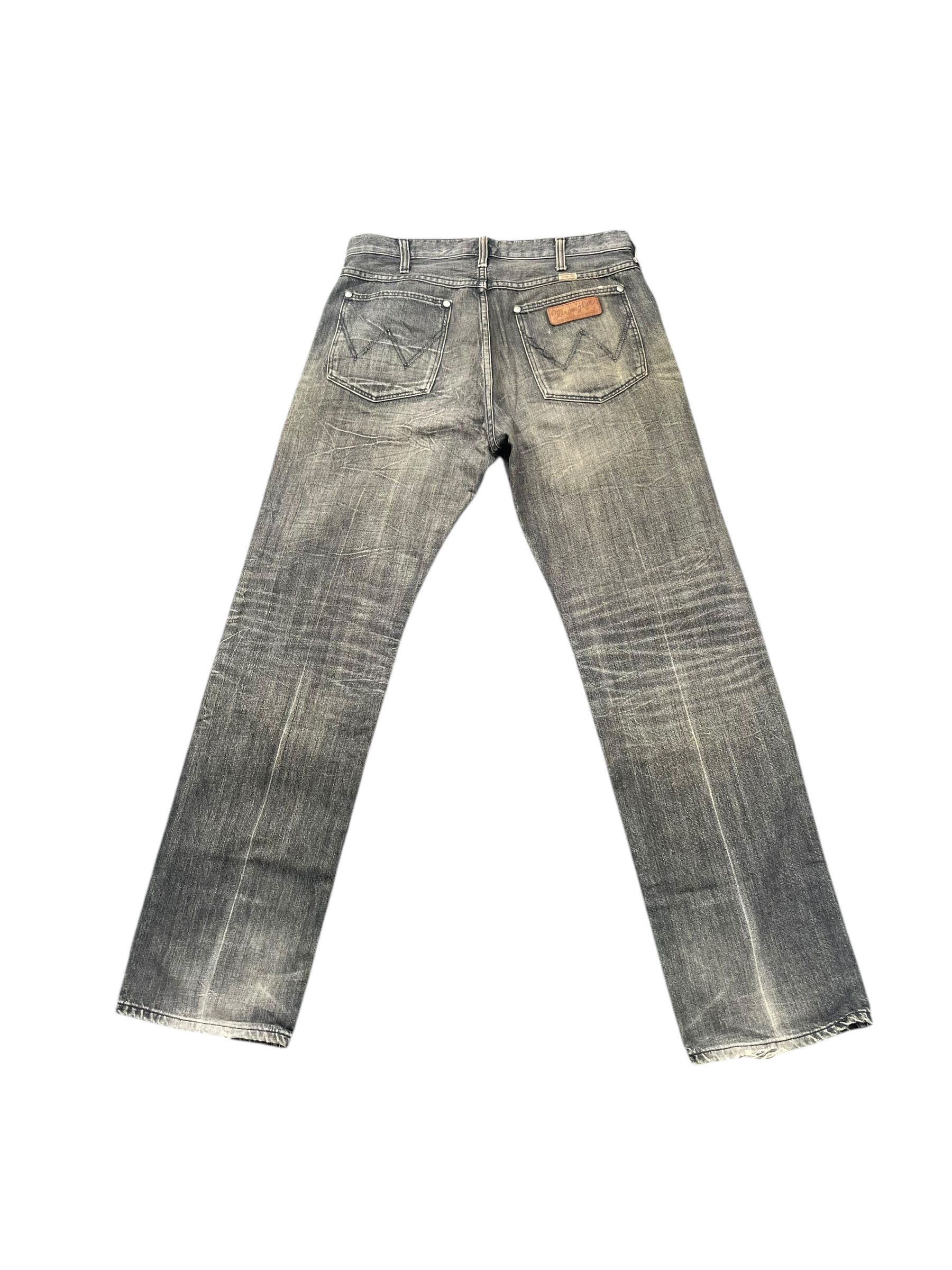 Wrangler Vintage 90's Wrangler Faded Distresed Size US 34 / EU 50 - 4 Thumbnail