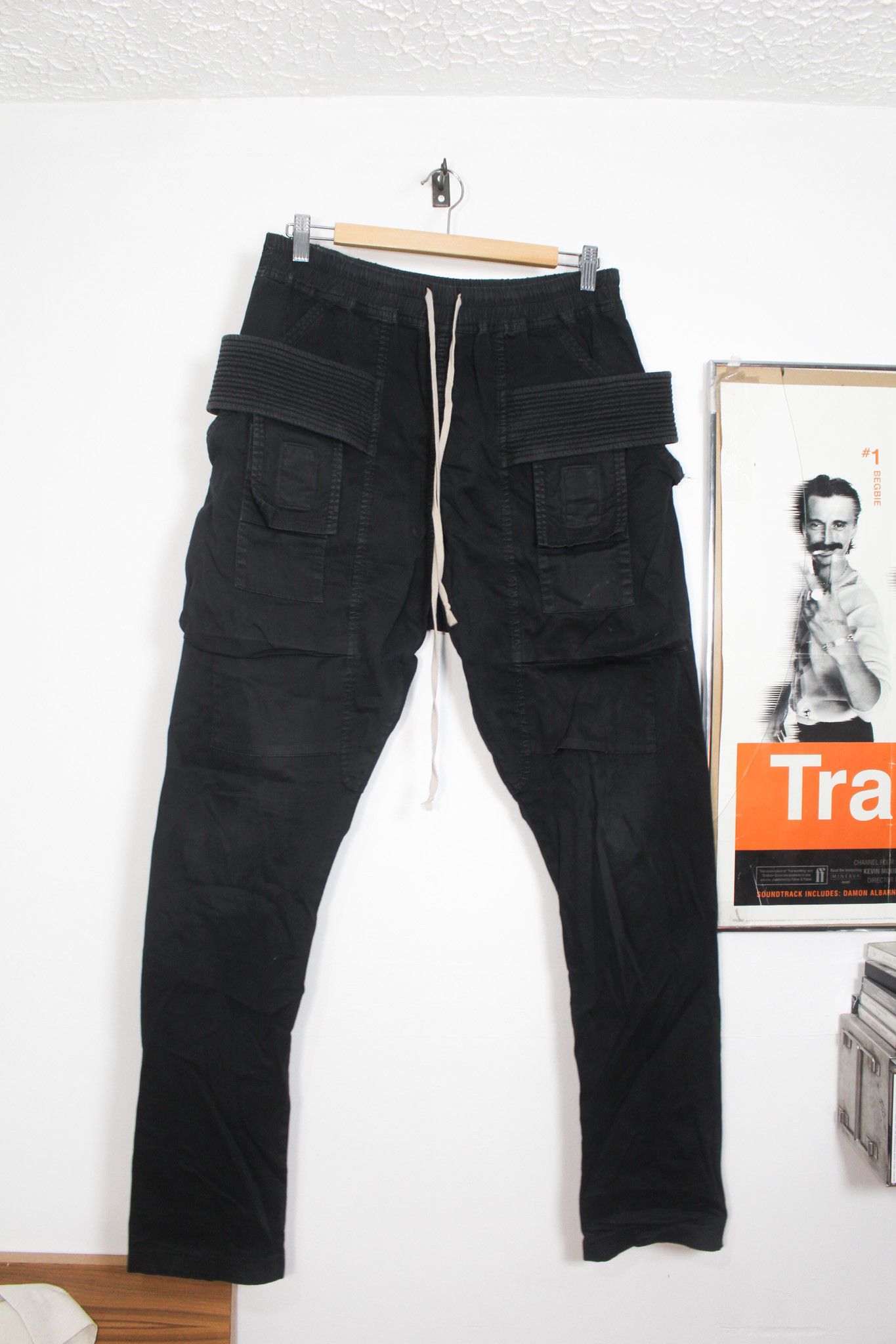 Rick Owens Drkshdw DRKSHDW Exploder Creatch Cargo Corduroy Pants Size US 30 / EU 46 - 1 Thumbnail