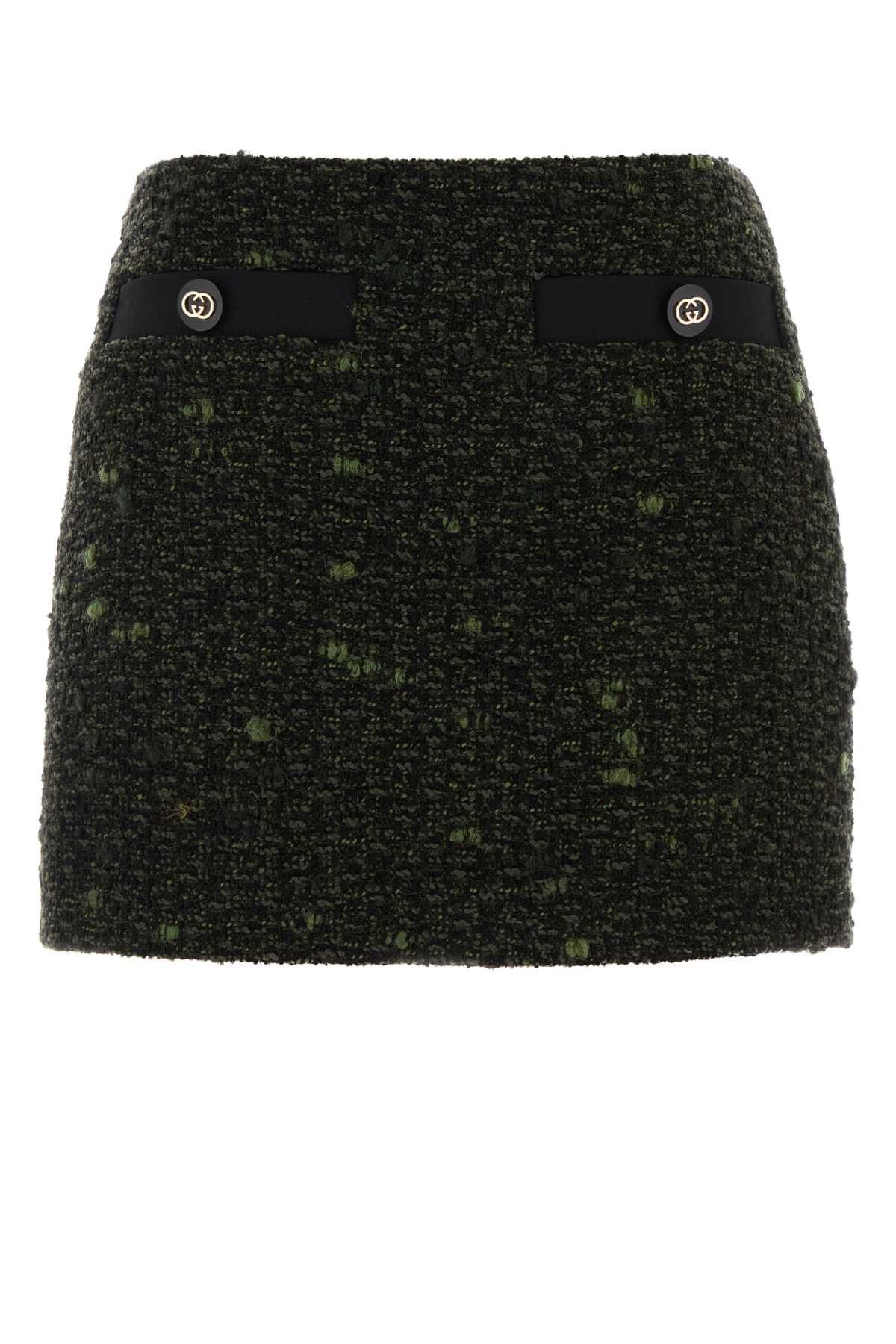 Gucci Multicolor Bouclã¨ Mini Skirt Size 28" / US 6 / IT 42 - 1 Thumbnail