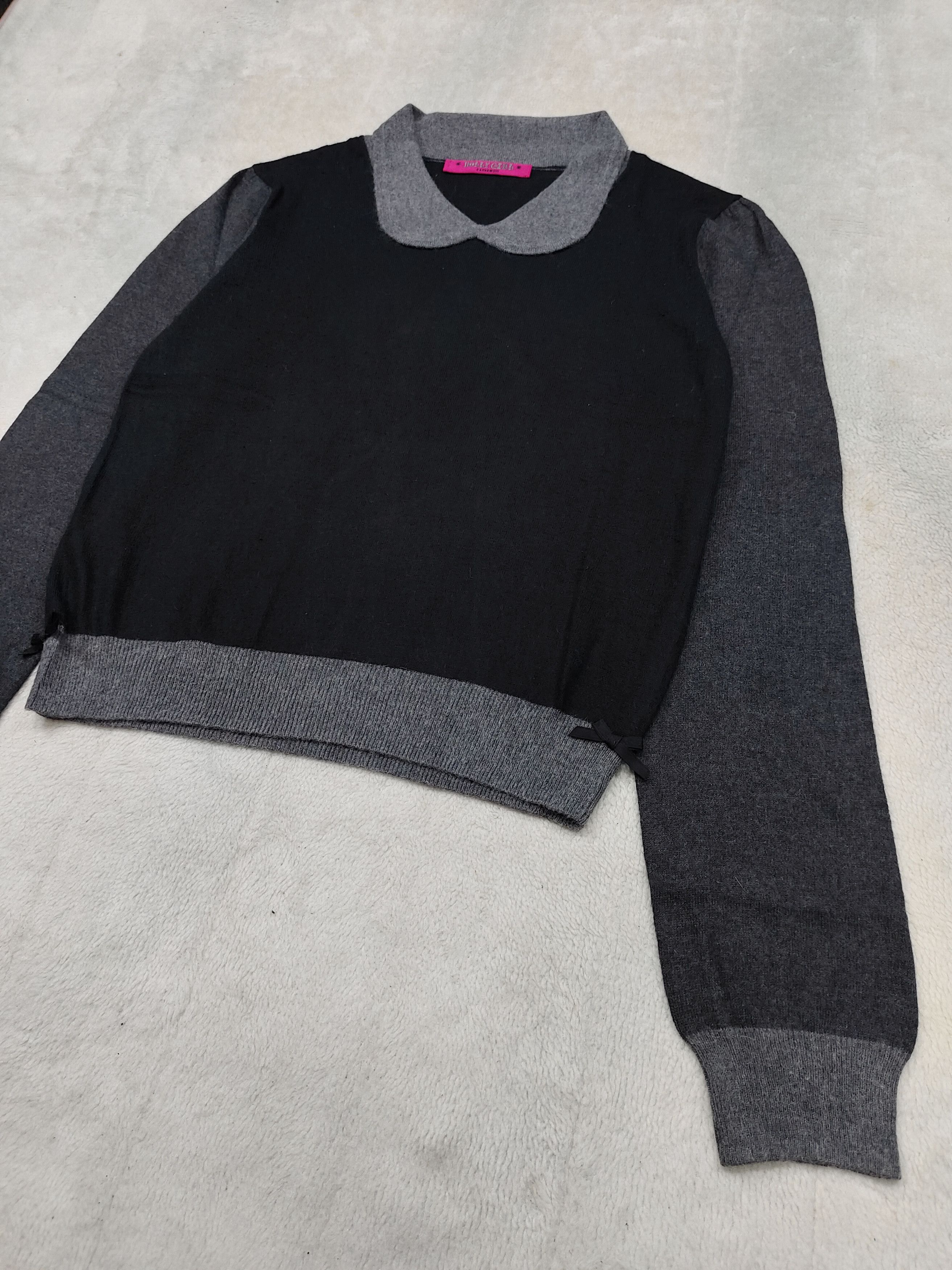 Anna Sui NEED GONE 💥 Anna Sui Dolly Girl Knitted Sweatshirt Size M / US 6-8 / IT 42-44 - 6 Thumbnail
