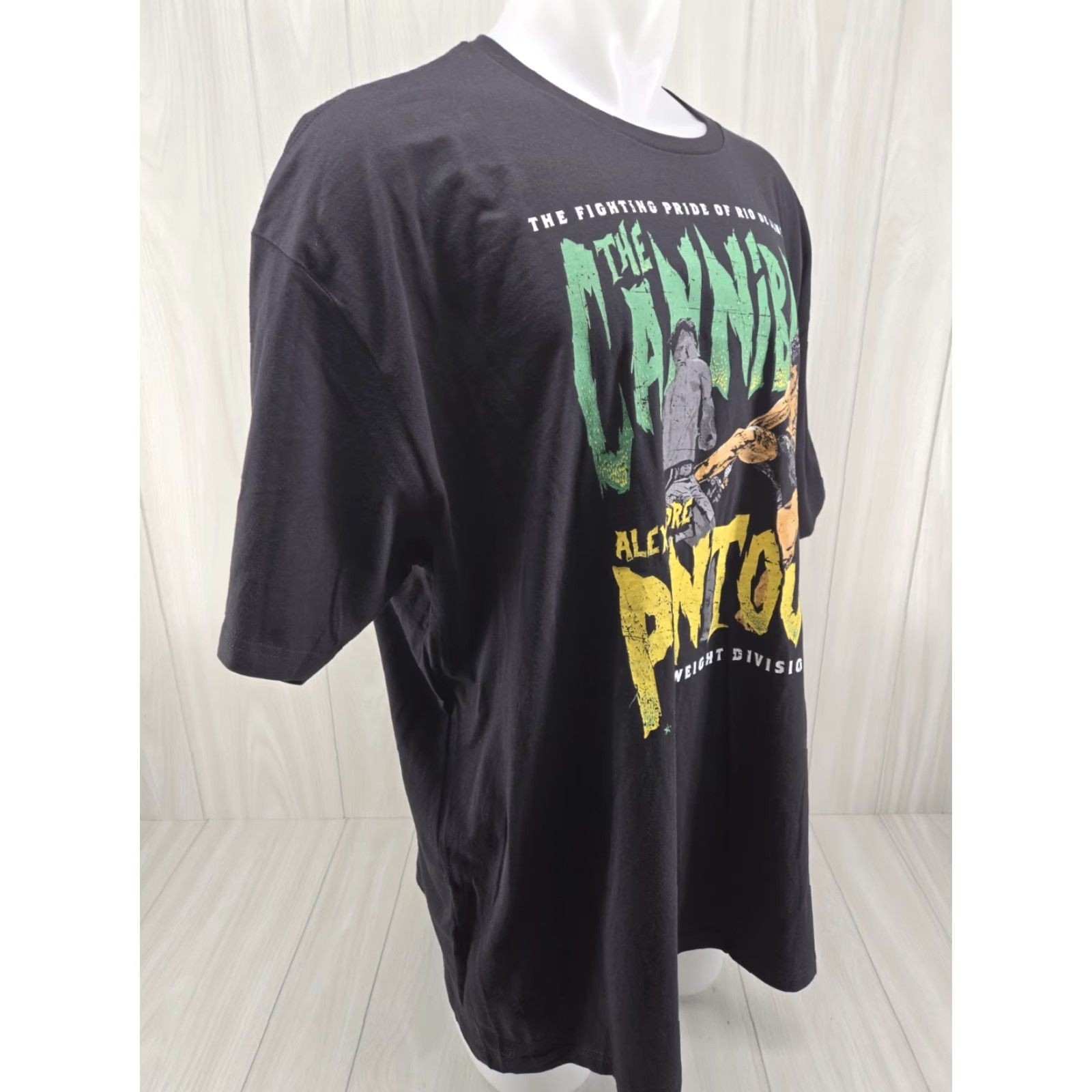 Vintage 500 Level The Cannibal T-Shirt Unisex Adults 4XL Black Cotton Graphic Print MMA 90s? Size US XXL / EU 58 / 5 - 7 Thumbnail