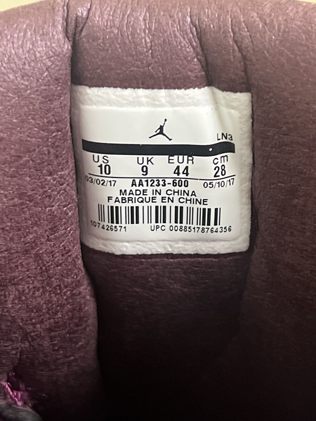 Jordan Brand PSNY Jordan purple Size US 10 / EU 43 - 9 Thumbnail