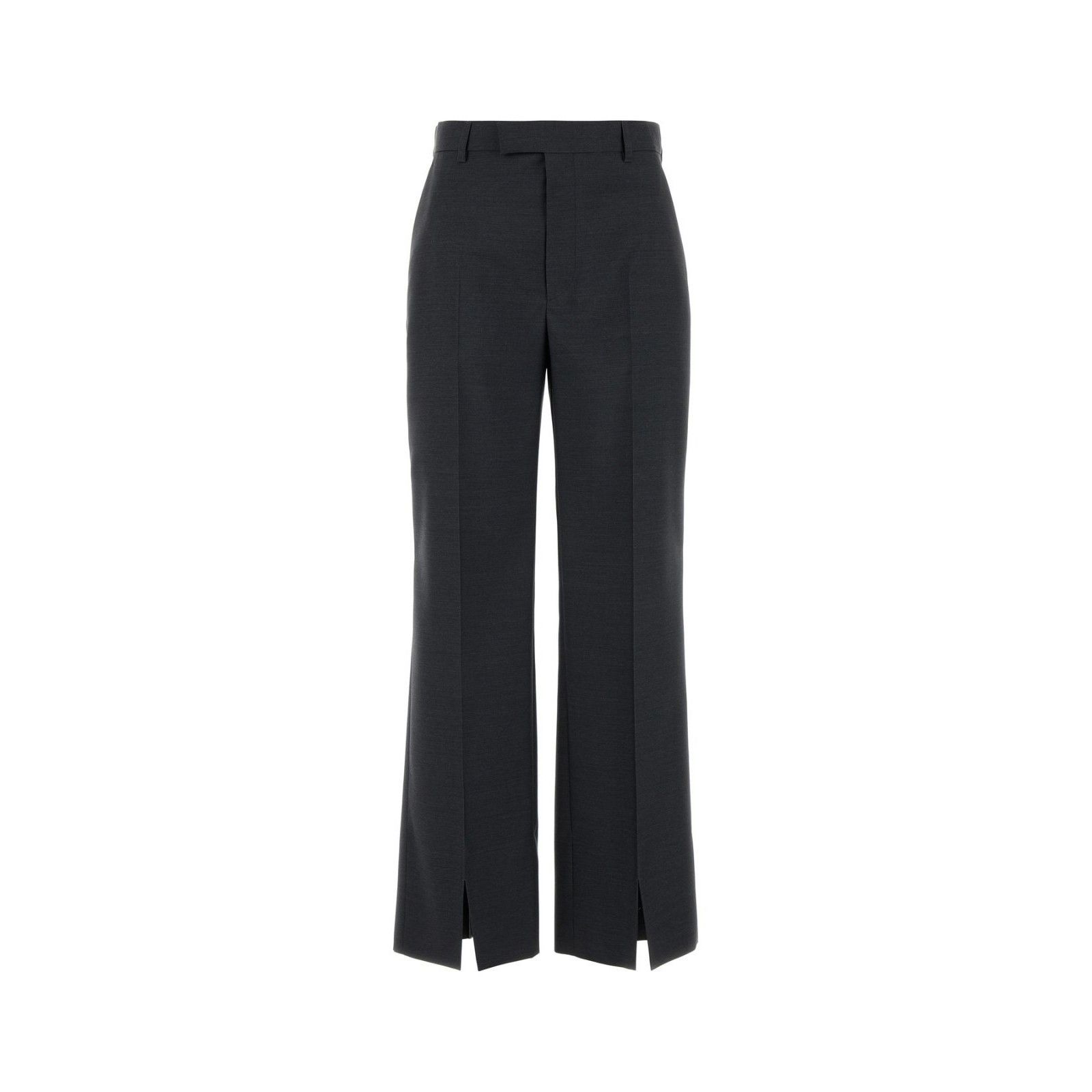 Gucci GUCCI Graphite Wool Pants New & Authentic (Women's size:IT 4 Size 27" / US 4 / IT 40 - 1 Thumbnail