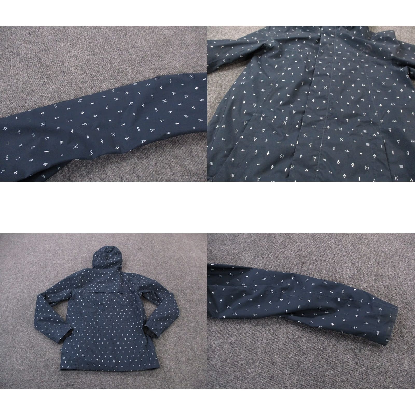 The North Face North Face Jacket Men XS Blue Dryvent Outdoors Hiking Rain Coat All Over Print Size US XS / EU 42 / 0 - 9 Thumbnail