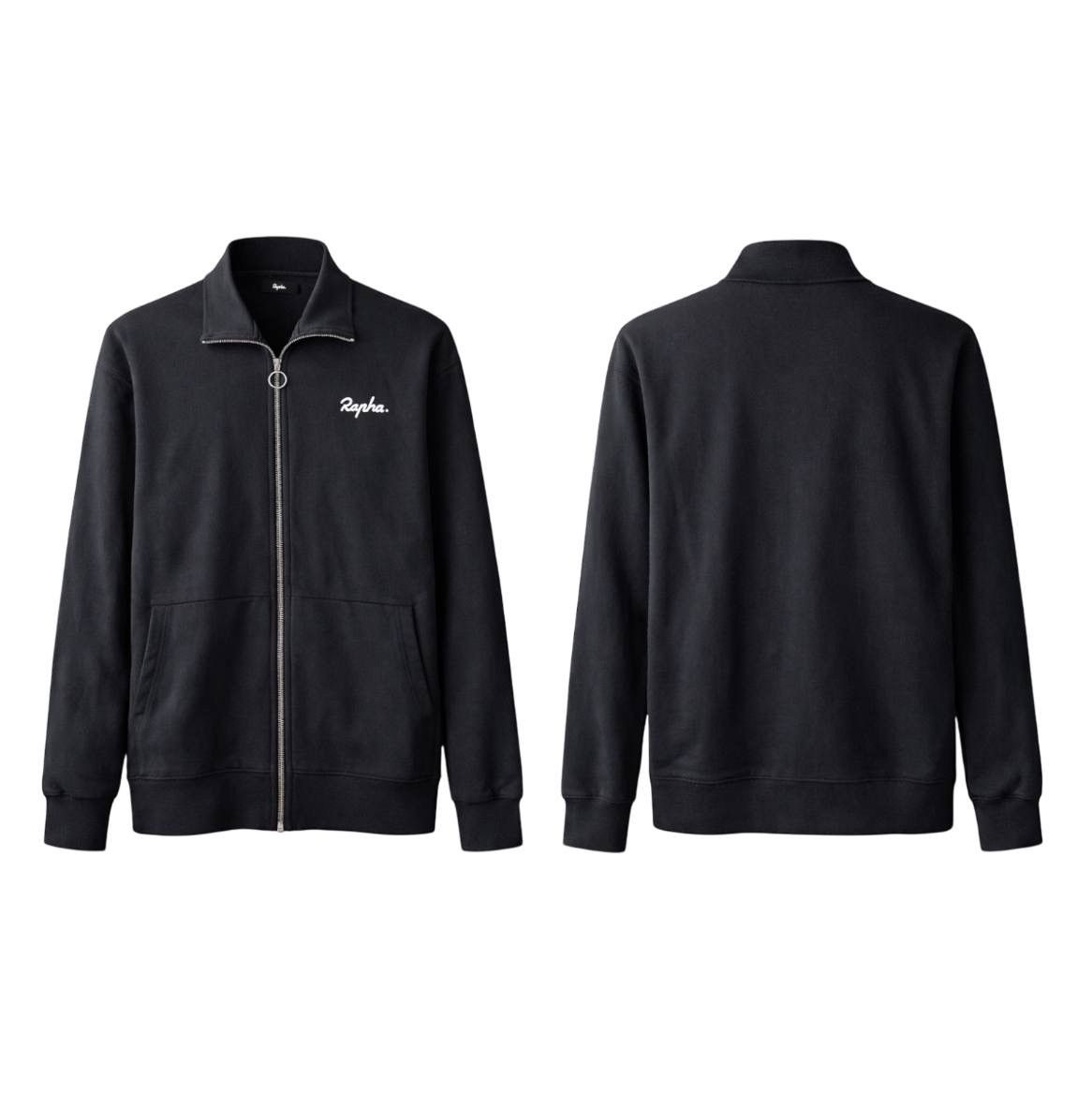Rapha RAPHA COTTON MENS BIKE CYCLING FULL ZIP JACKET LONG SLEEVE Size US XL / EU 56 / 4 - 2 Thumbnail