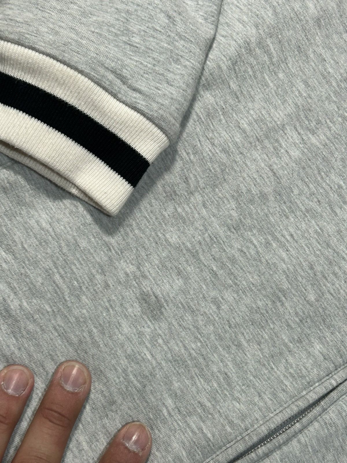 Lauren Ralph Lauren Lauren Ralph Lauren Grey Zip Track Jacket Size L / US 10 / IT 46 - 9 Thumbnail