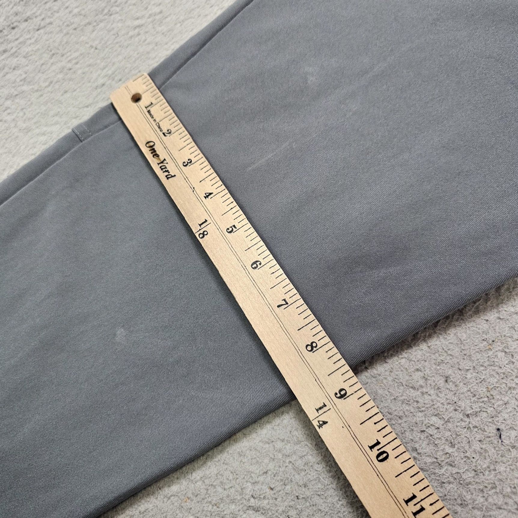 Lululemon Lululemon Pants Mens 30x28 Gray Stretch Chino 5 Pocket Casual Tech Travel Office Size US 30 / EU 46 - 5 Thumbnail