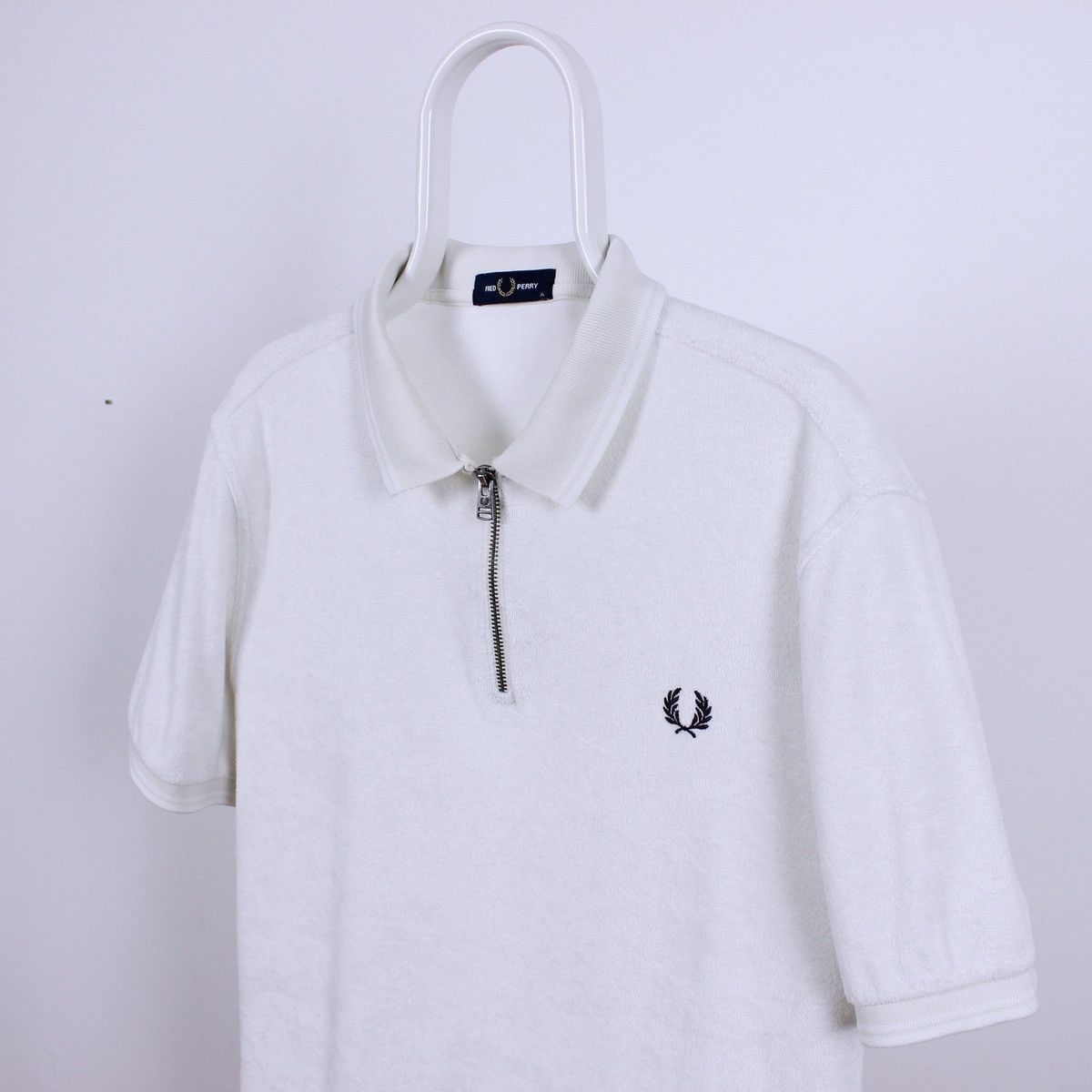 Fred Perry Fred Perry Short Sleeve Zip Polo Size US XL / EU 56 / 4 - 1 Thumbnail