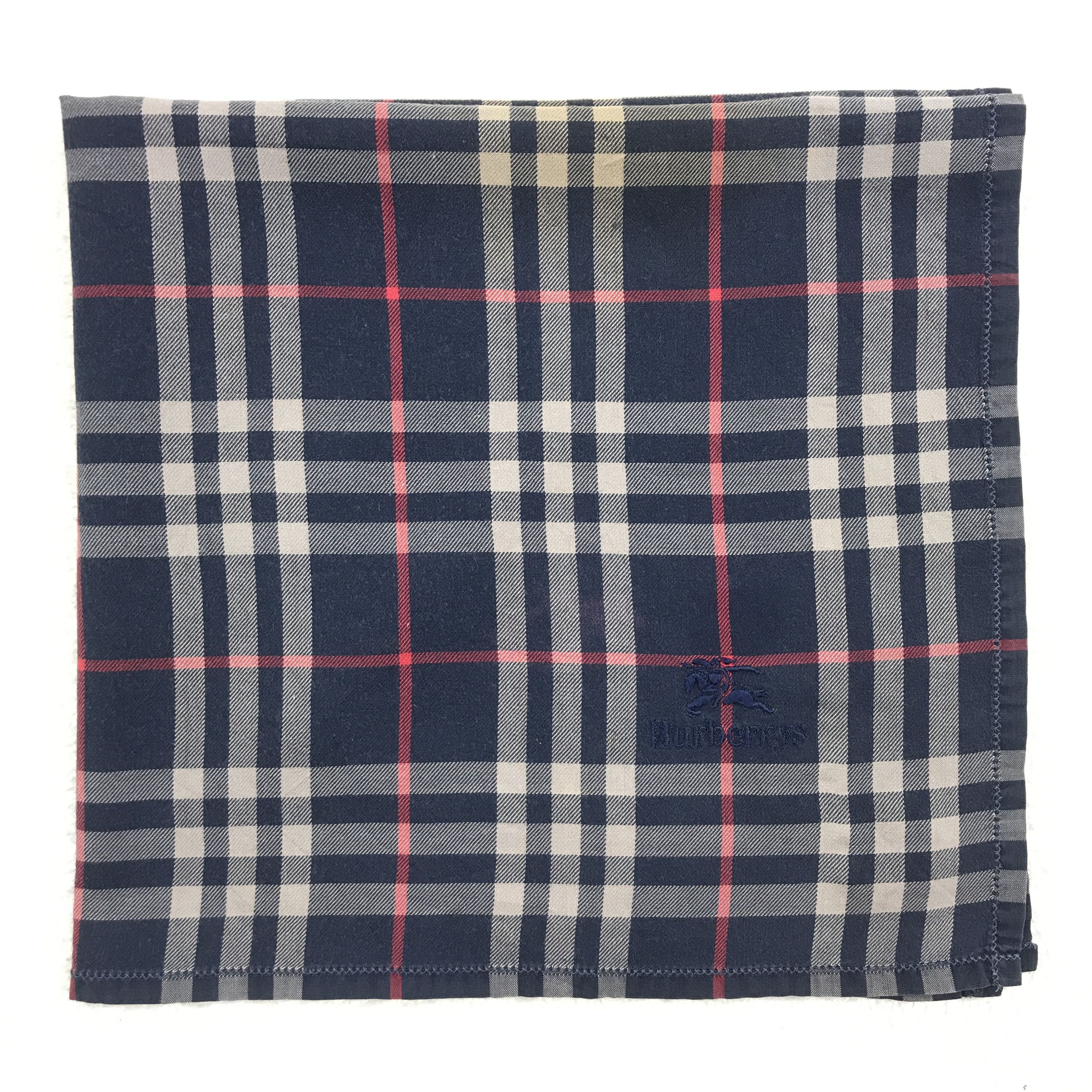 Burberry × Vintage Vintage Burberry Bandana Neckerchief Handkerchief Size ONE SIZE - 2 Thumbnail