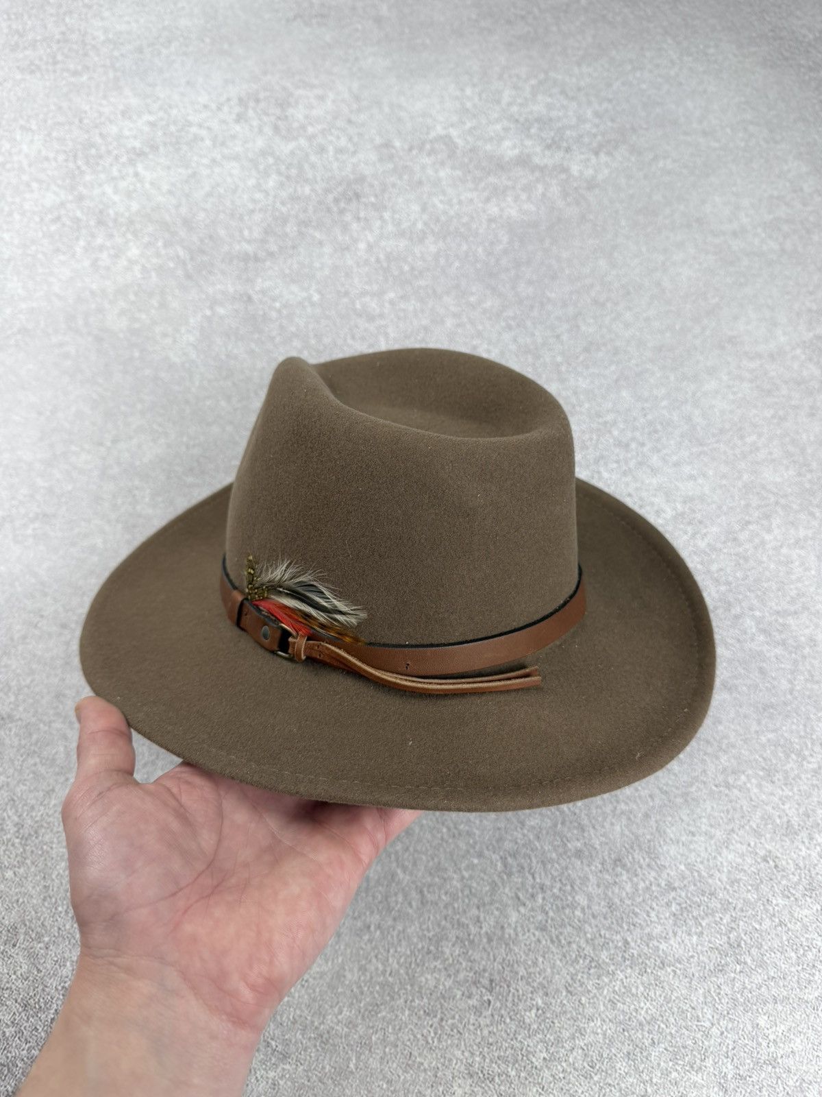 Vintage Vintage Koolah Merino Western Hat Made in USA Size S Size ONE SIZE - 1 Thumbnail