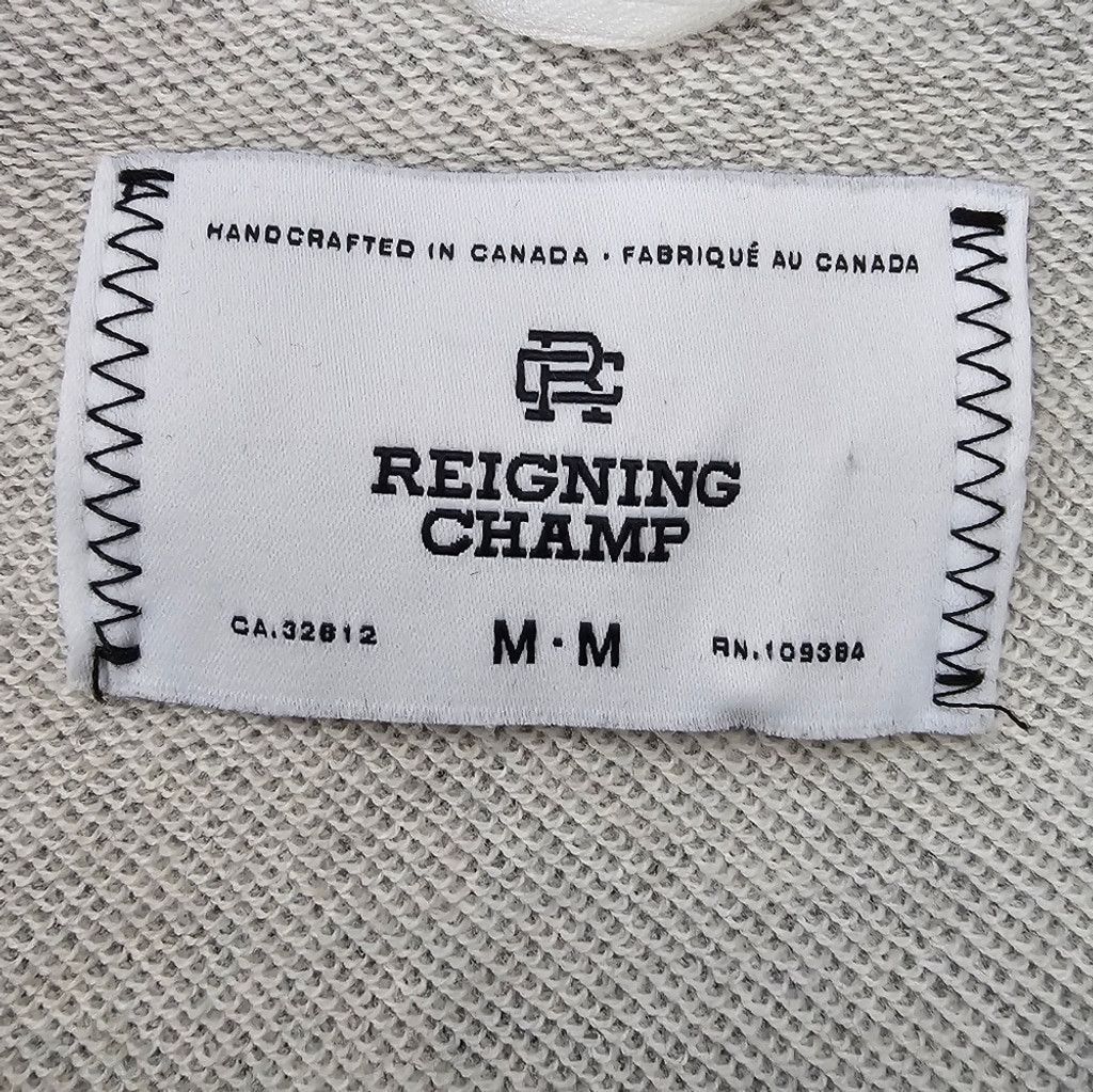 Reigning Champ Reigning Champ Cotton Hoodie Medium Gray Pullover Size M / US 6-8 / IT 42-44 - 8 Thumbnail