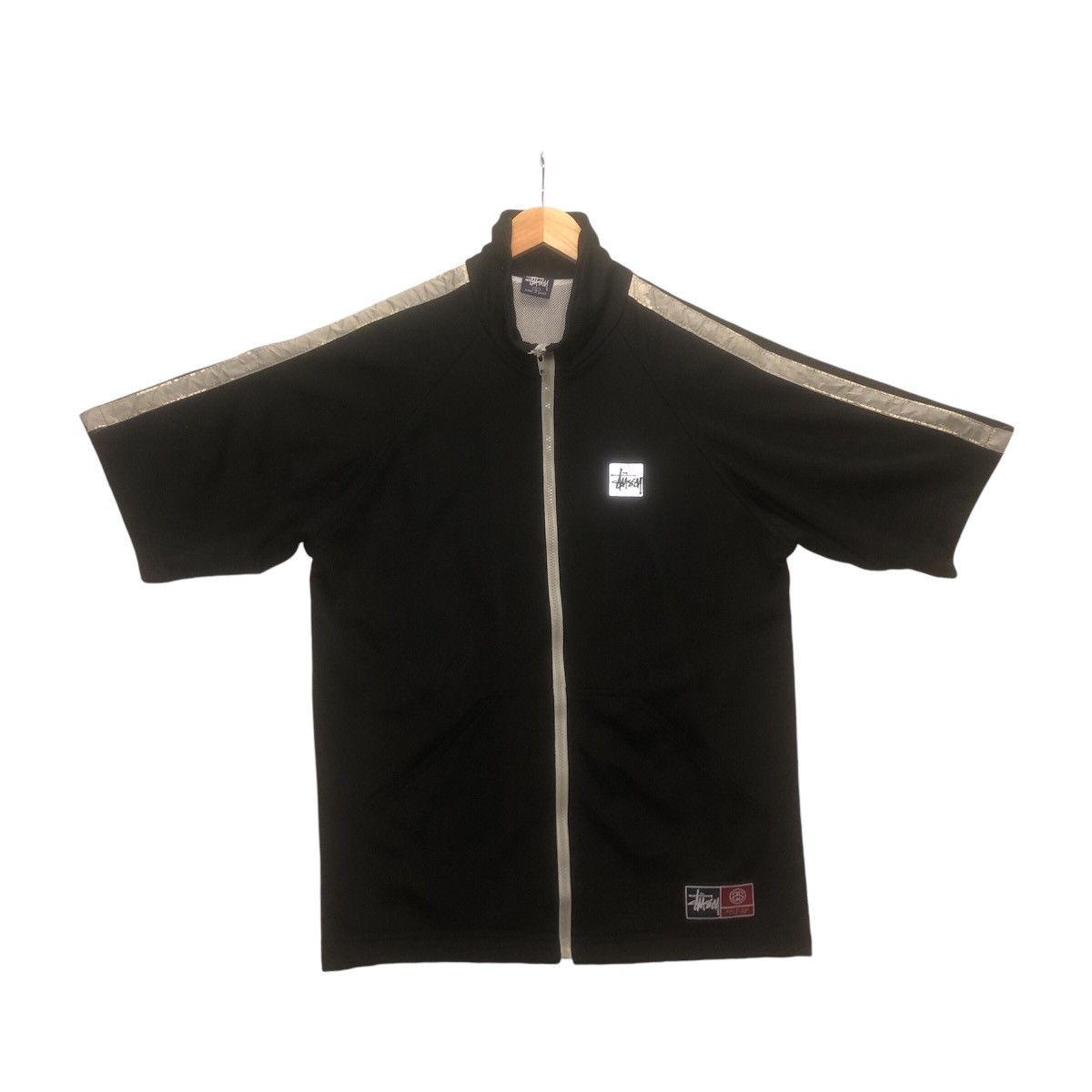 Stussy × Vintage stussy sweater short sleeve Size US L / EU 52-54 / 3 - 1 Thumbnail