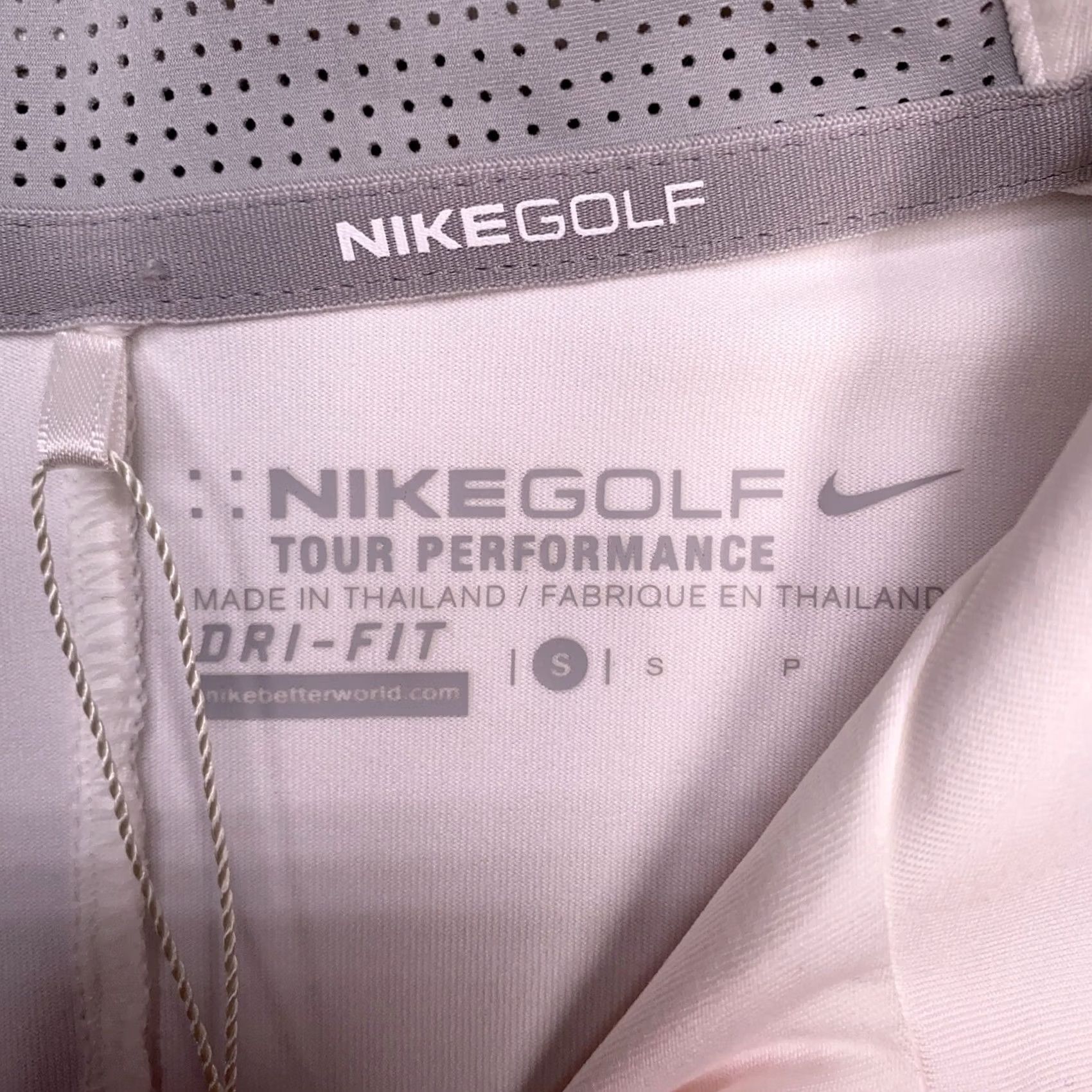 Nike Nike Golf Tour Performance Polo Shirt Womens Small White 1/4 Zip Stretch NEW Size S / US 4 / IT 40 - 4 Thumbnail