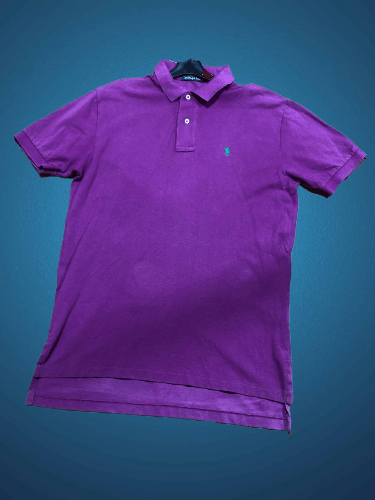 Polo Ralph Lauren Vintage Purple Polo Ralph Lauren Polo Embroidered Logo M Size US M / EU 48-50 / 2 - 1 Thumbnail