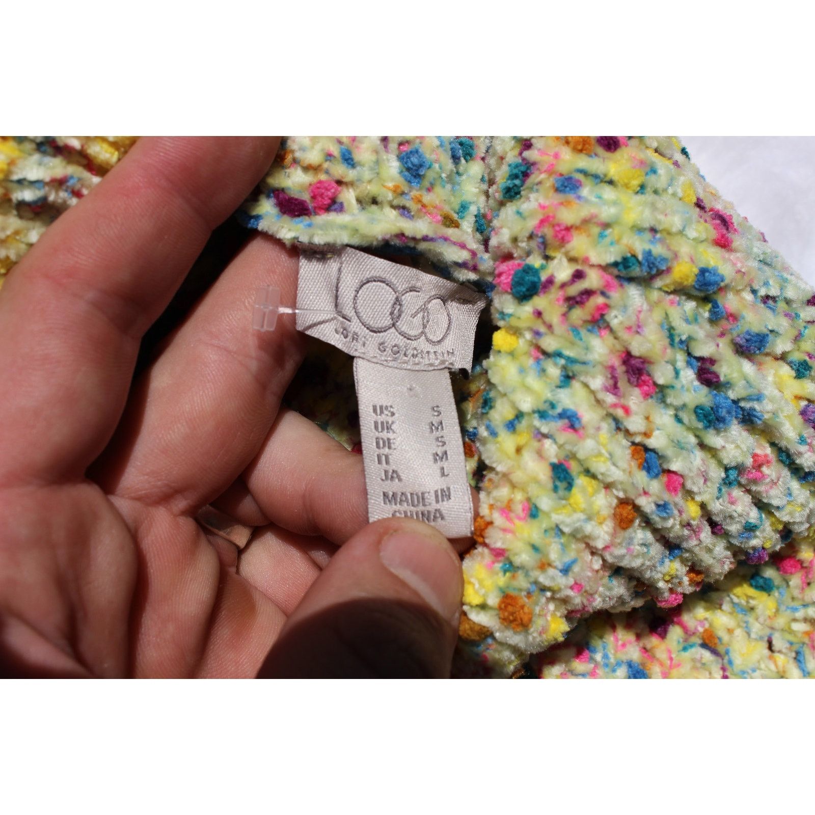 Other LOGO by Lori Goldstein Knitted Sweater Multi Color SO SOFT Size S / US 4 / IT 40 - 5 Thumbnail